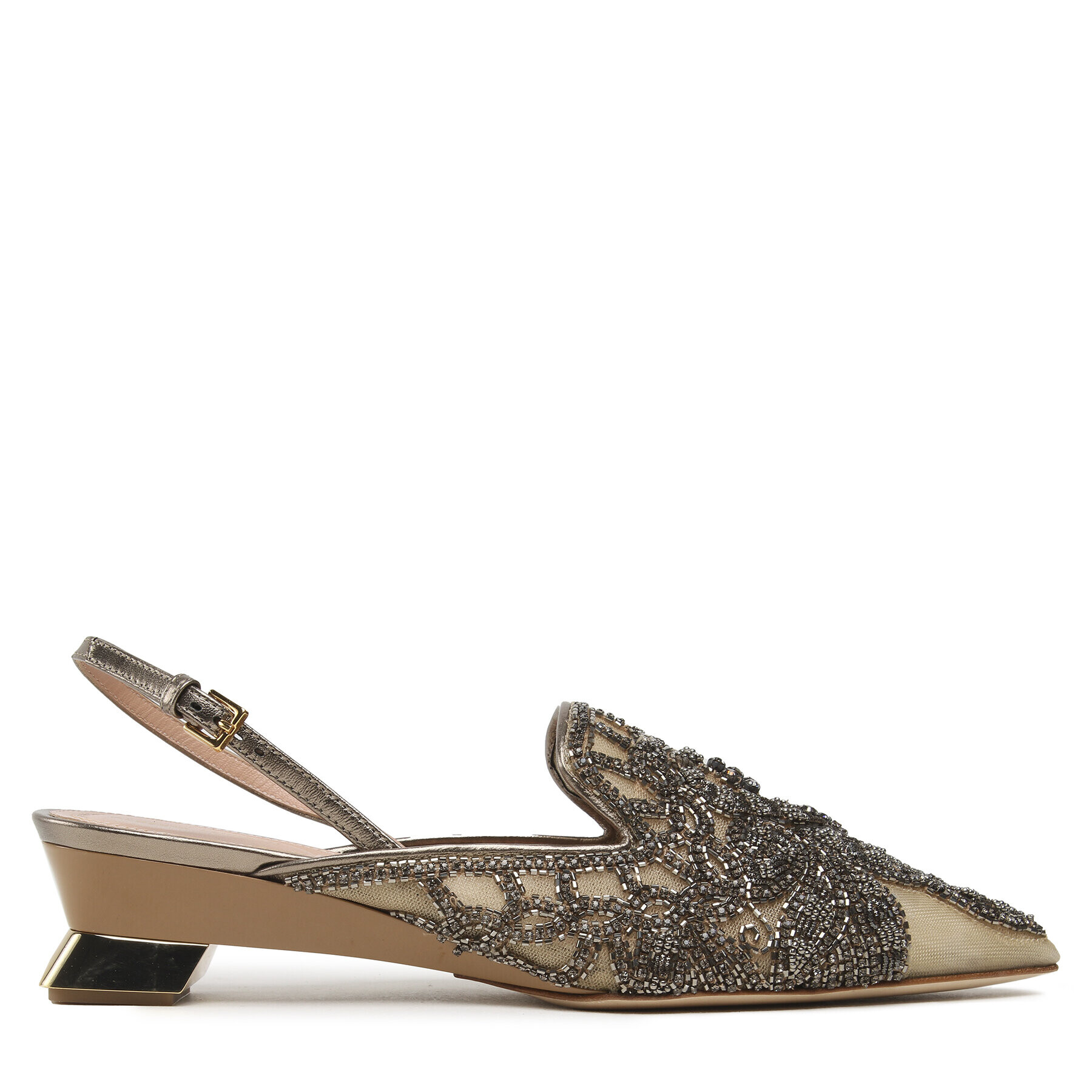 Alberta Ferretti Сандали 23151A6603 8224 Сив - Pepit.bg