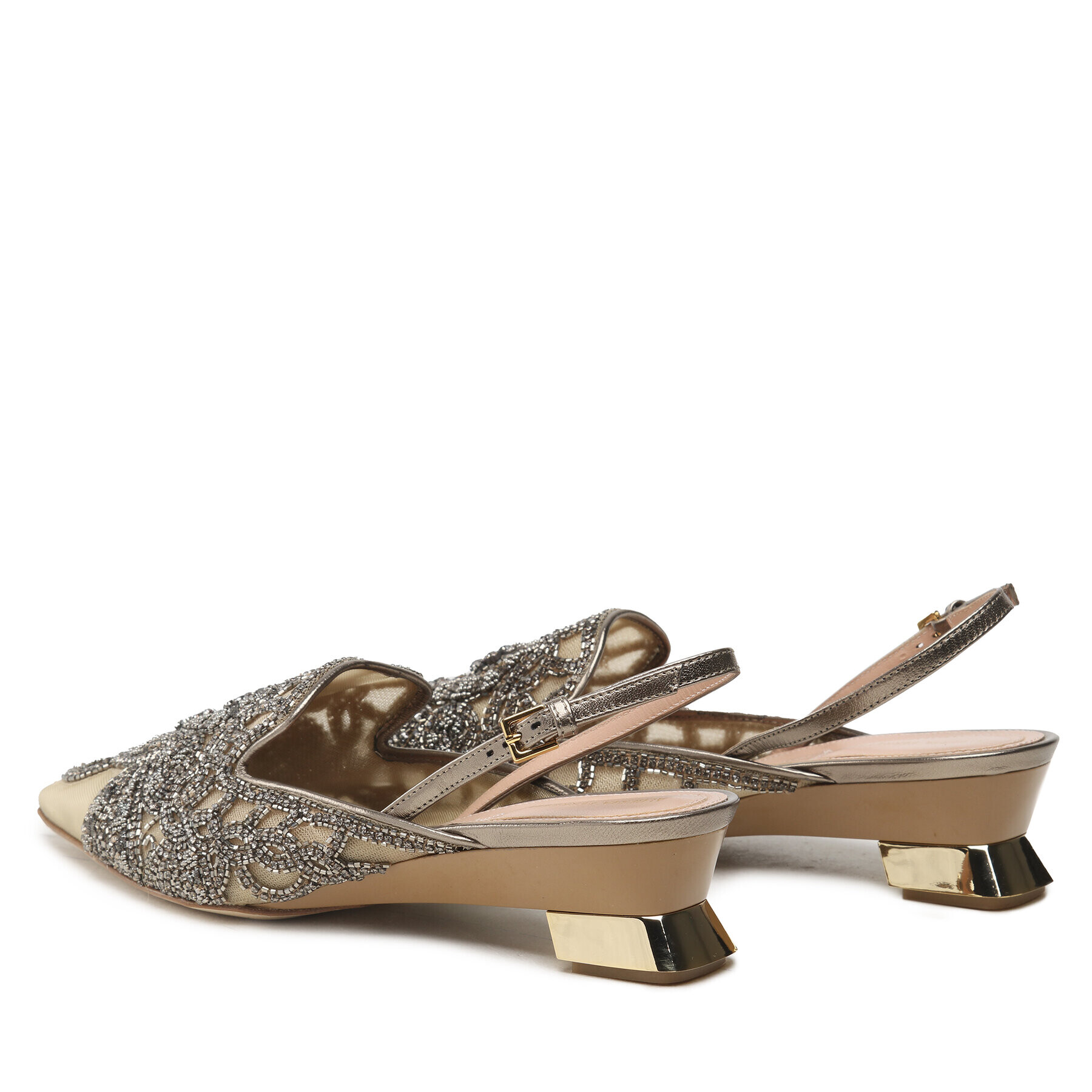 Alberta Ferretti Сандали 23151A6603 8224 Сив - Pepit.bg