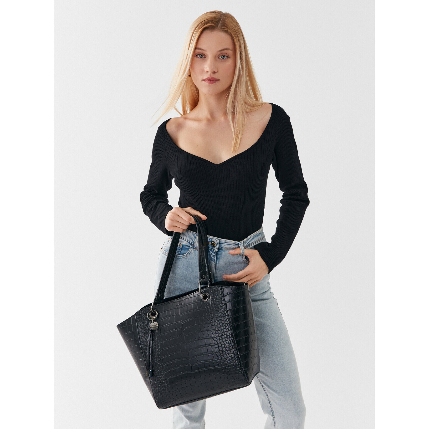 Aldo Дамска чанта Marceline 13558992 Черен - Pepit.bg