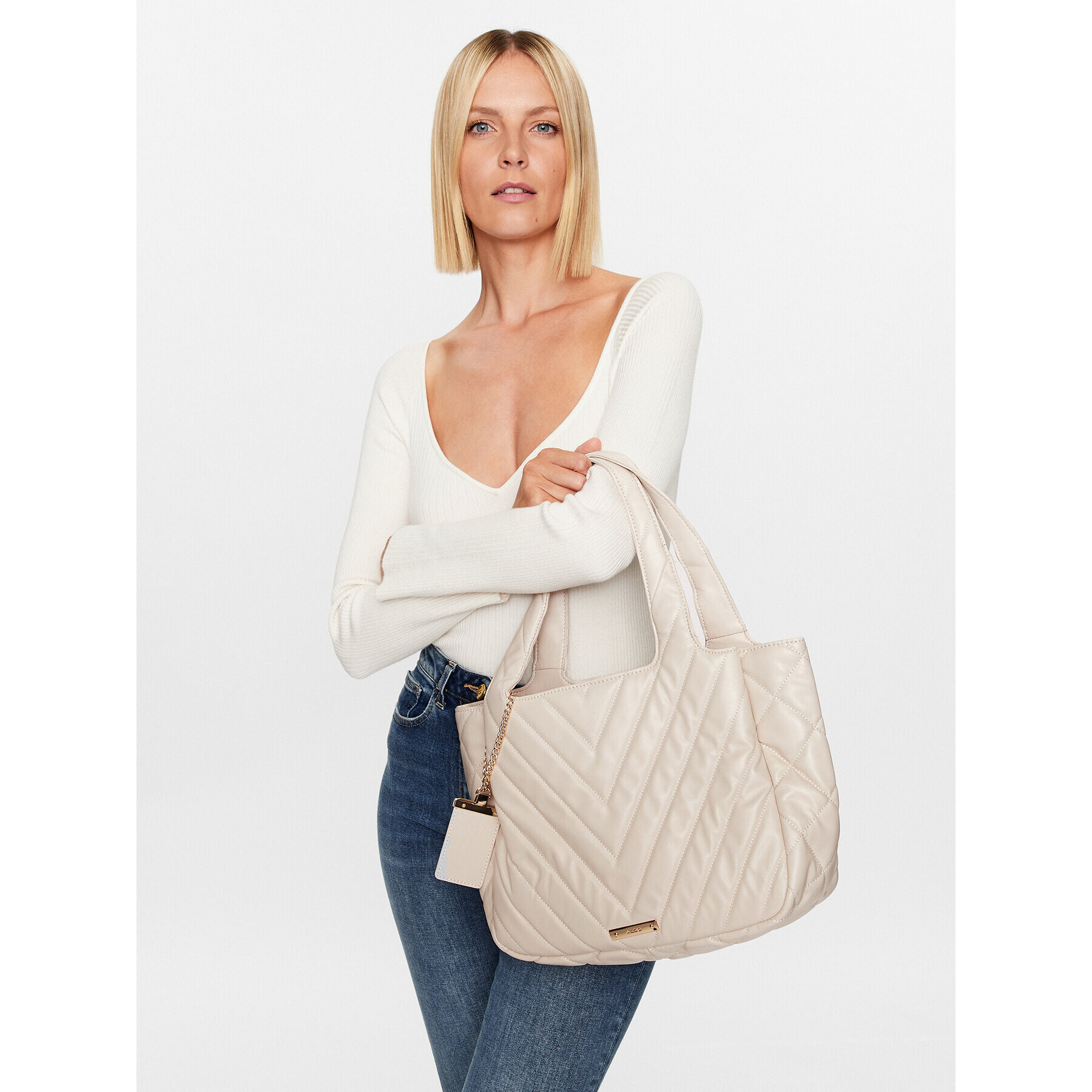Aldo Дамска чанта Muse 13681471 Екрю - Pepit.bg