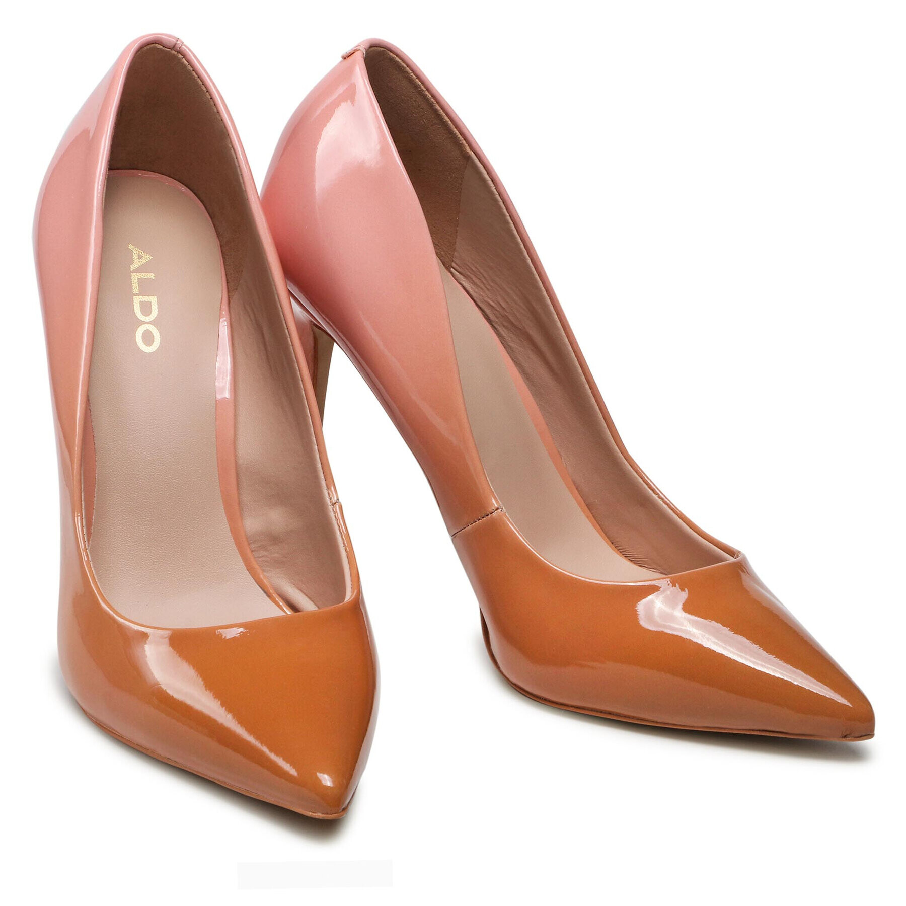 Aldo Обувки на ток Stessy 16252255 Кафяв - Pepit.bg