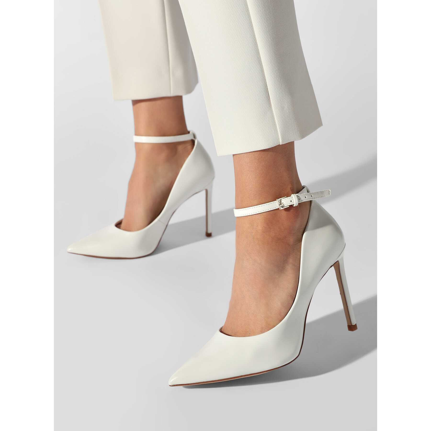 Aldo Обувки на ток Stessyjane 13567211 Бял - Pepit.bg