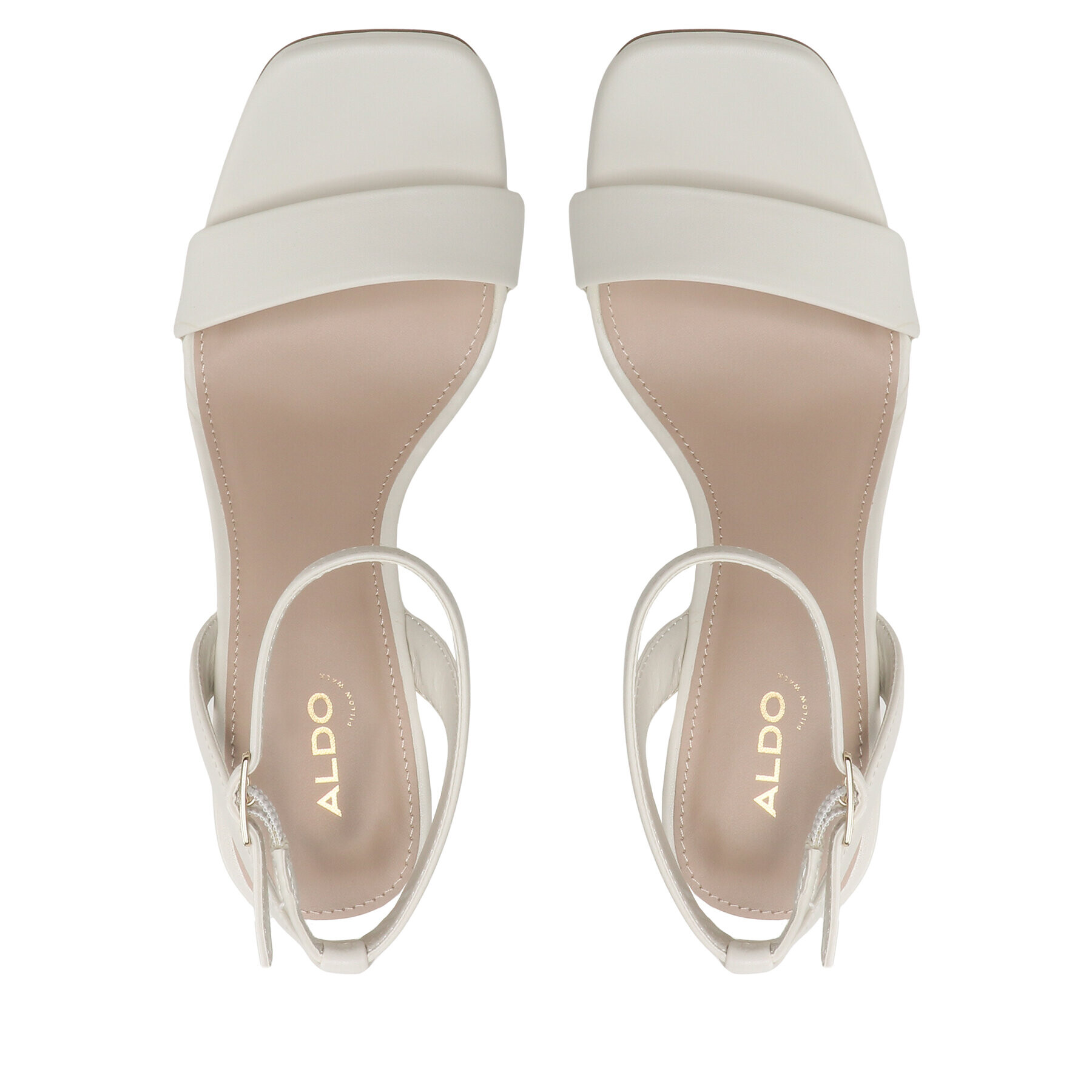 Aldo Сандали Nuala 13579154 Бял - Pepit.bg