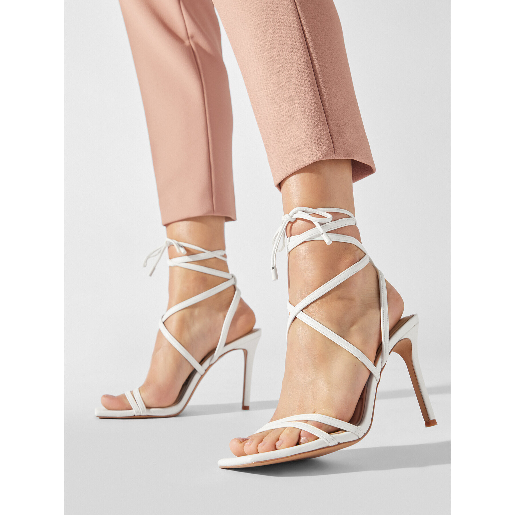 Aldo Сандали Phaedra 13578798 Бял - Pepit.bg