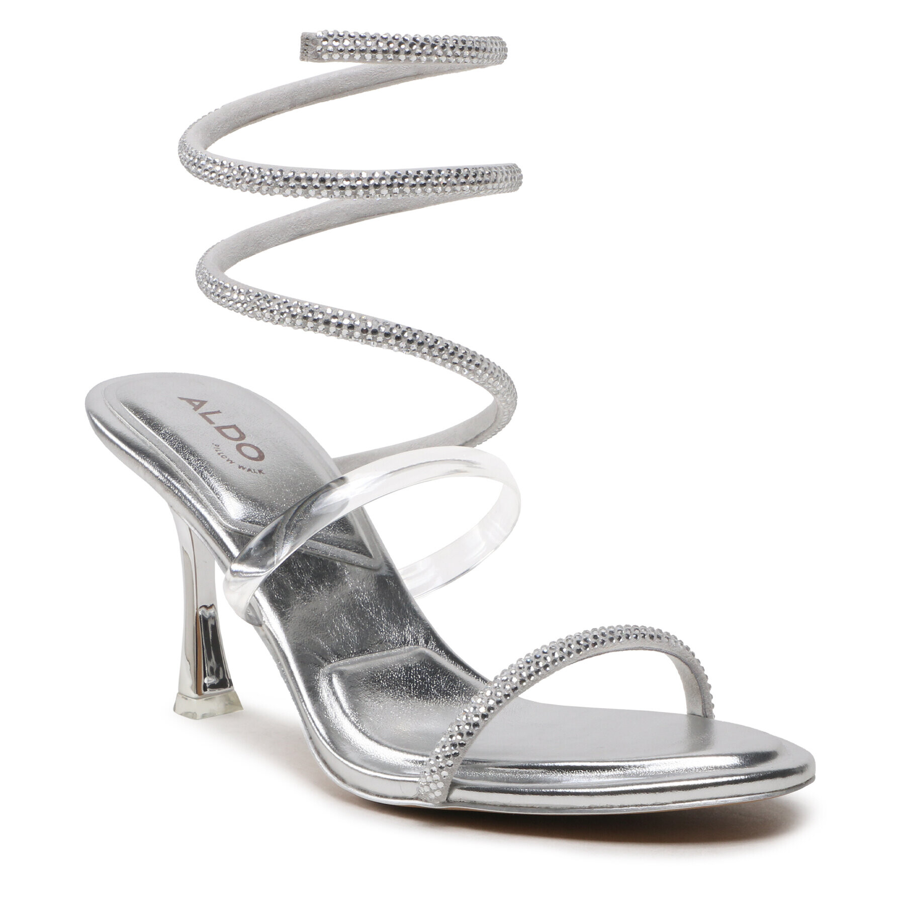 Aldo Сандали Pirouette 13578807 Сребрист - Pepit.bg
