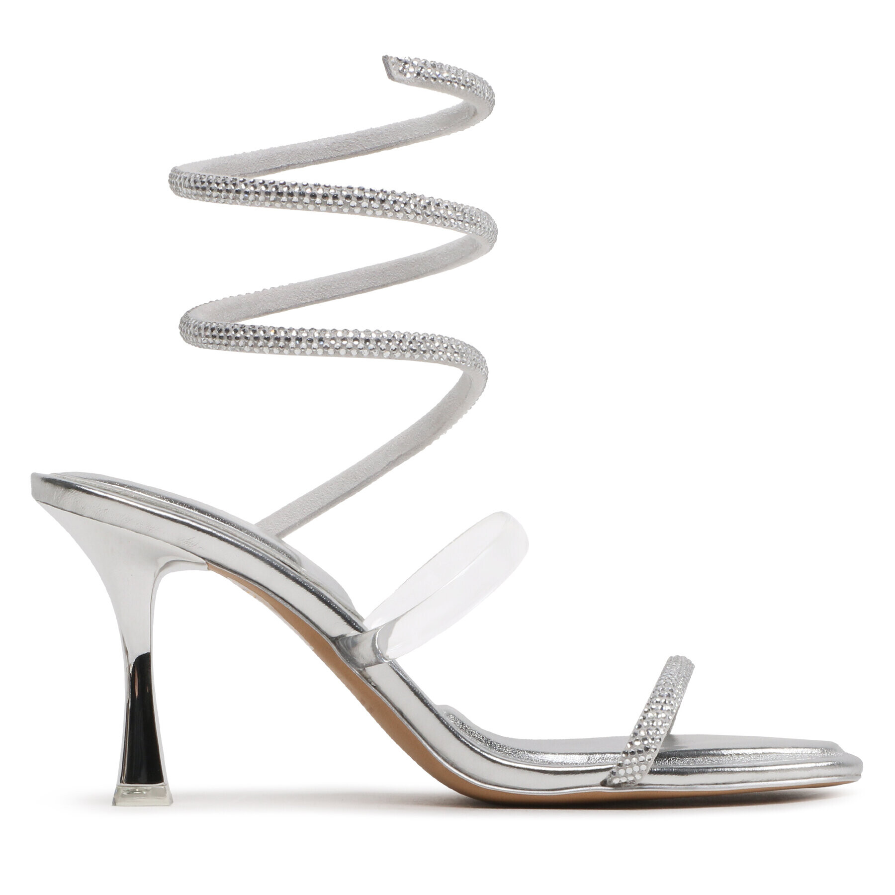 Aldo Сандали Pirouette 13578807 Сребрист - Pepit.bg