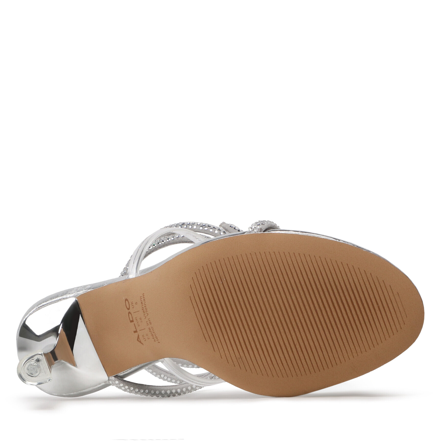 Aldo Сандали Pirouette 13578807 Сребрист - Pepit.bg