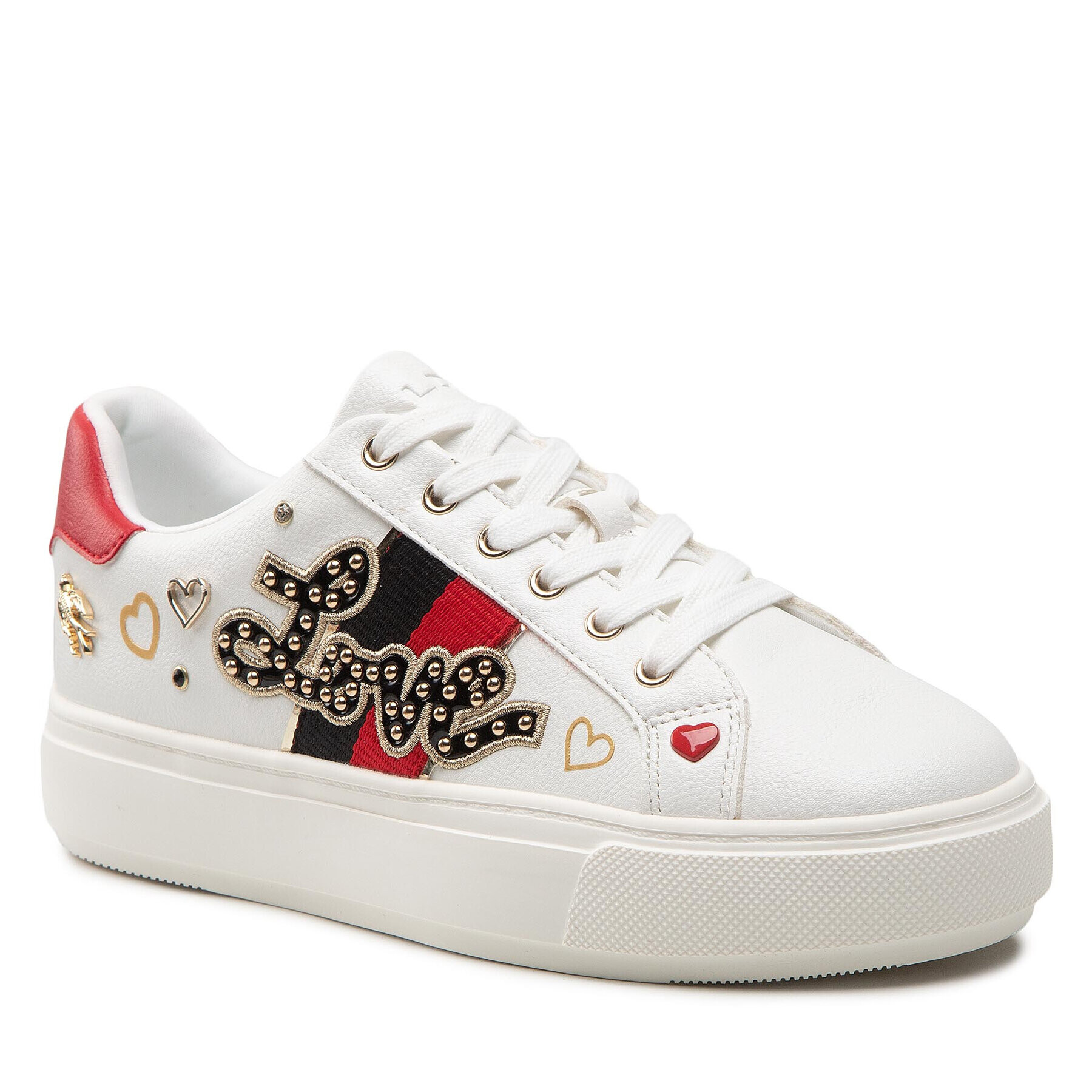 Aldo Сникърси Lovealways 13450267 Бял - Pepit.bg