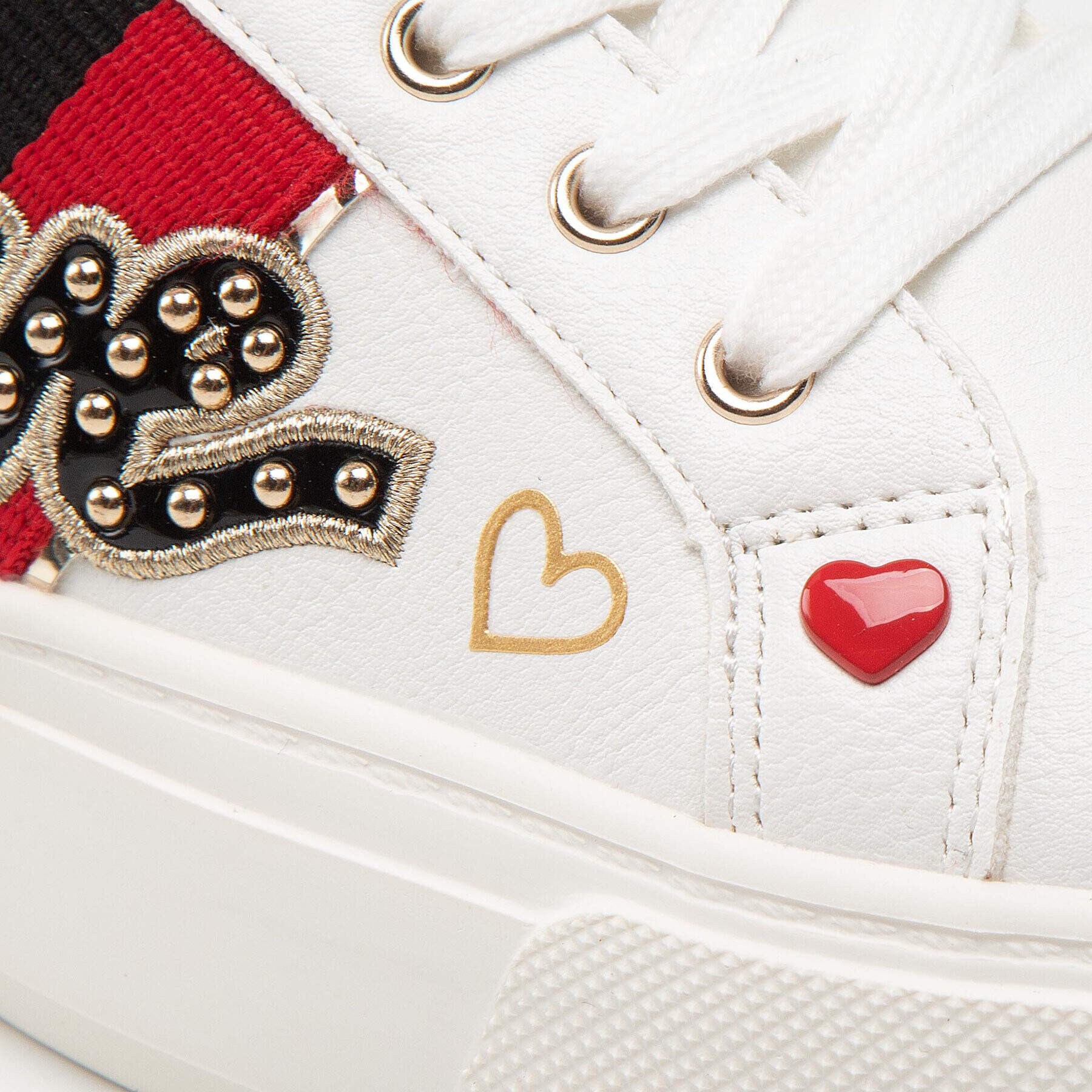 Aldo Сникърси Lovealways 13450267 Бял - Pepit.bg