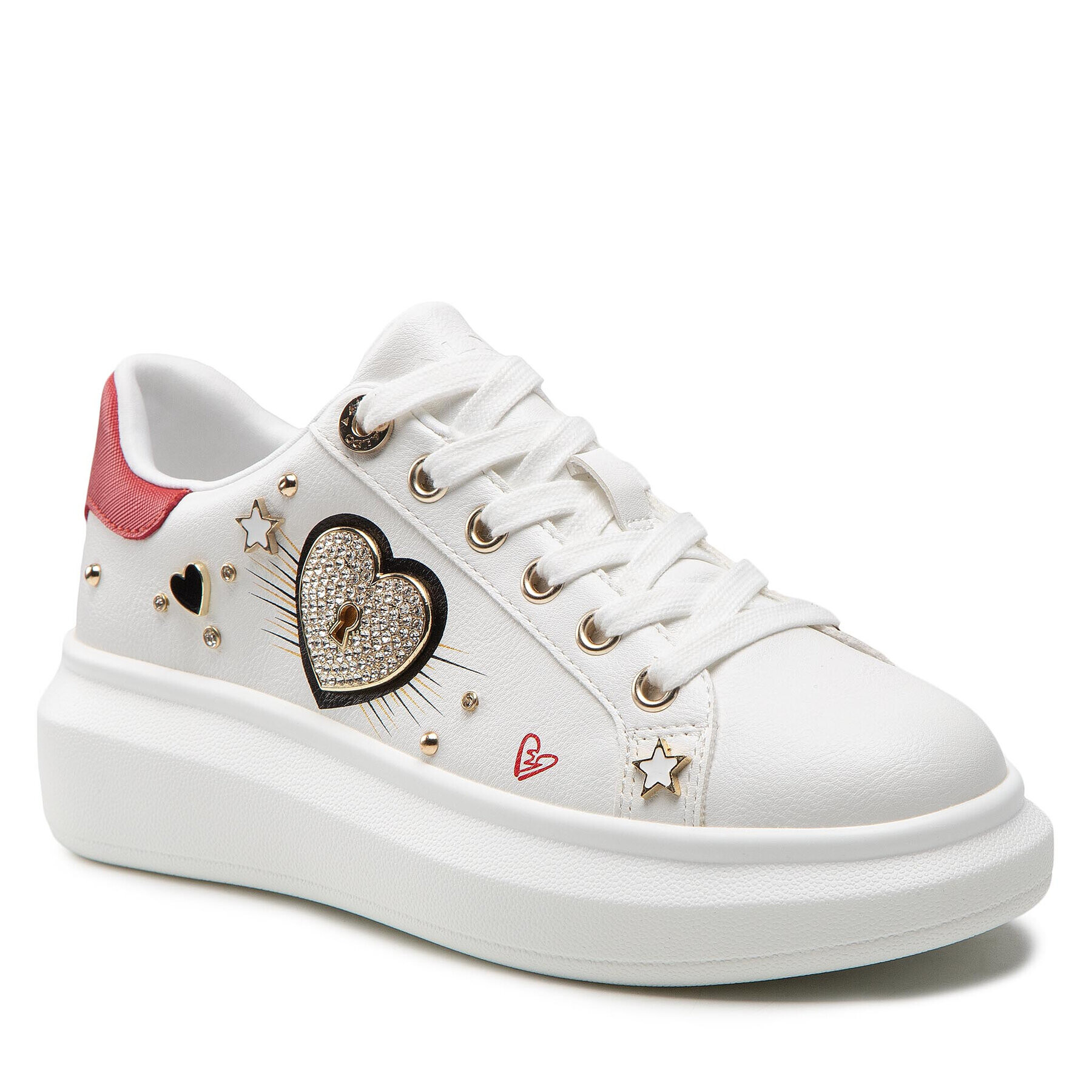 Aldo Сникърси Lovekey 13450296 Бял - Pepit.bg
