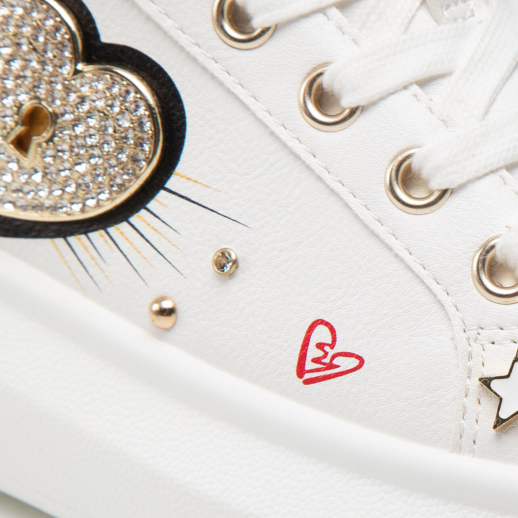 Aldo Сникърси Lovekey 13450296 Бял - Pepit.bg