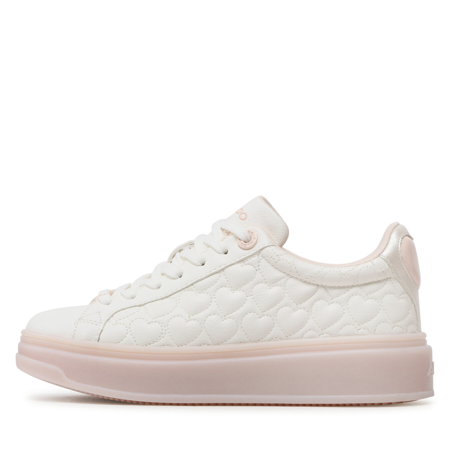 Aldo Сникърси Pufflove 16428632 Бял - Pepit.bg