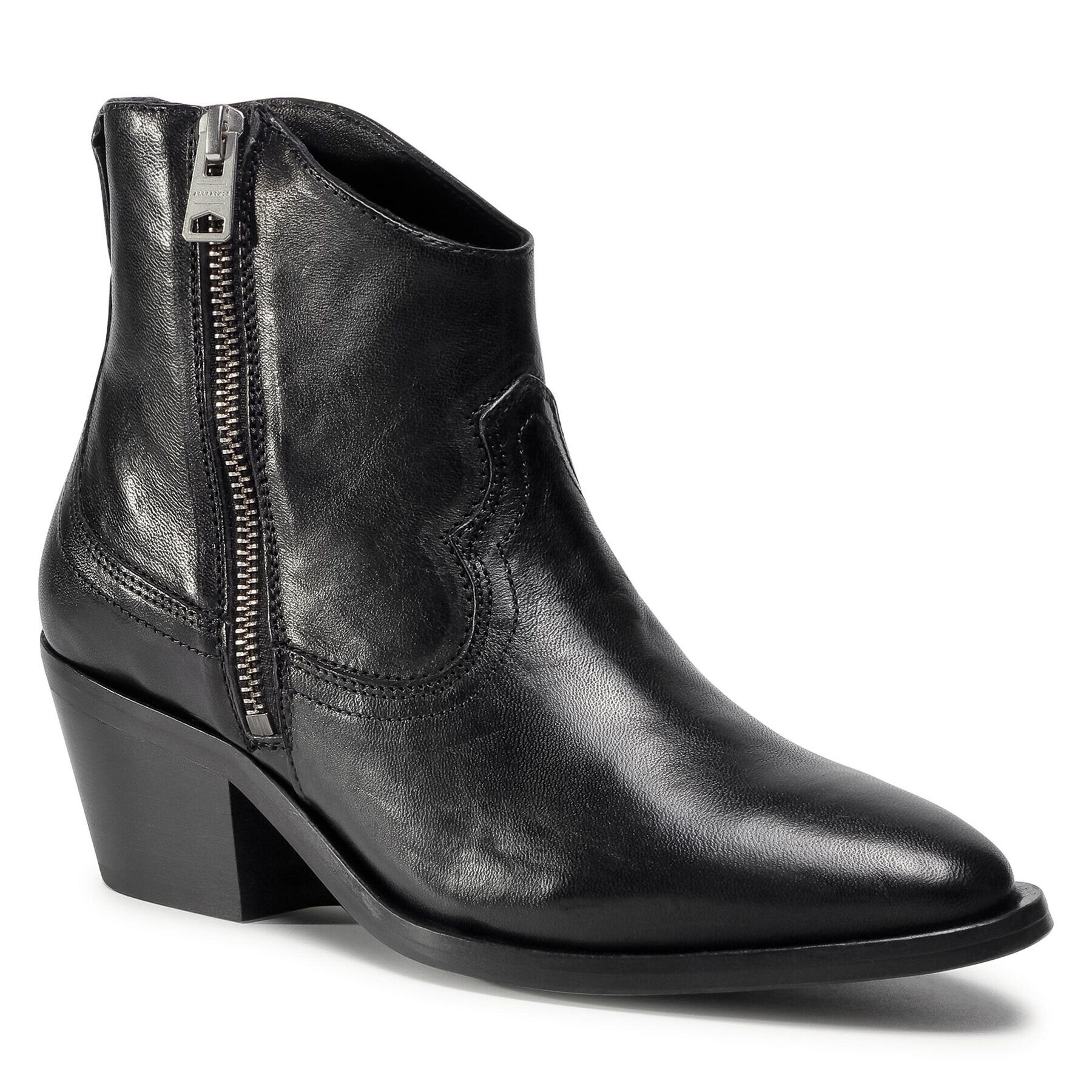 AllSaints Боти Carlotta B4ZW0147 Черен - Pepit.bg