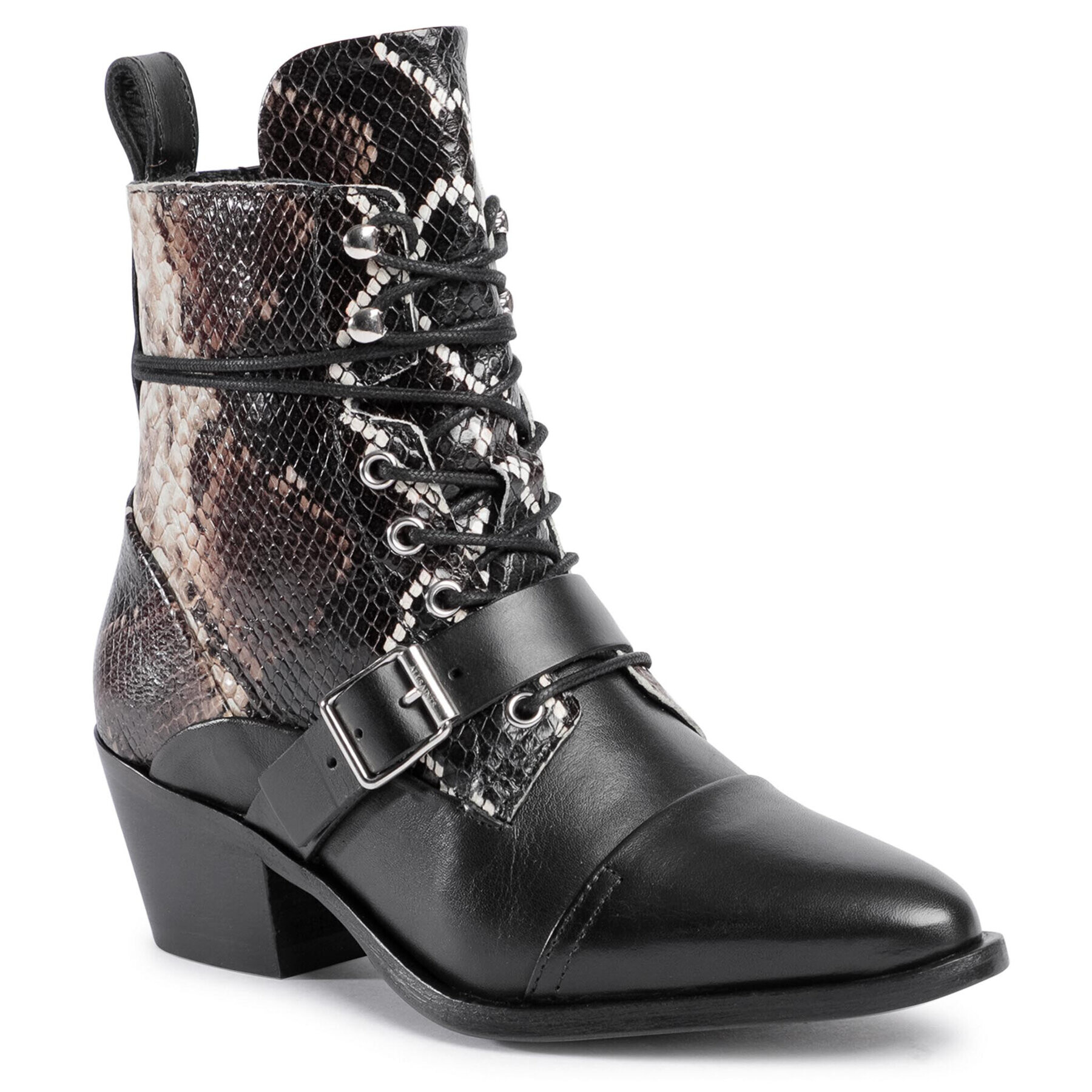 AllSaints Боти Katy B4ZW0243 Черен - Pepit.bg