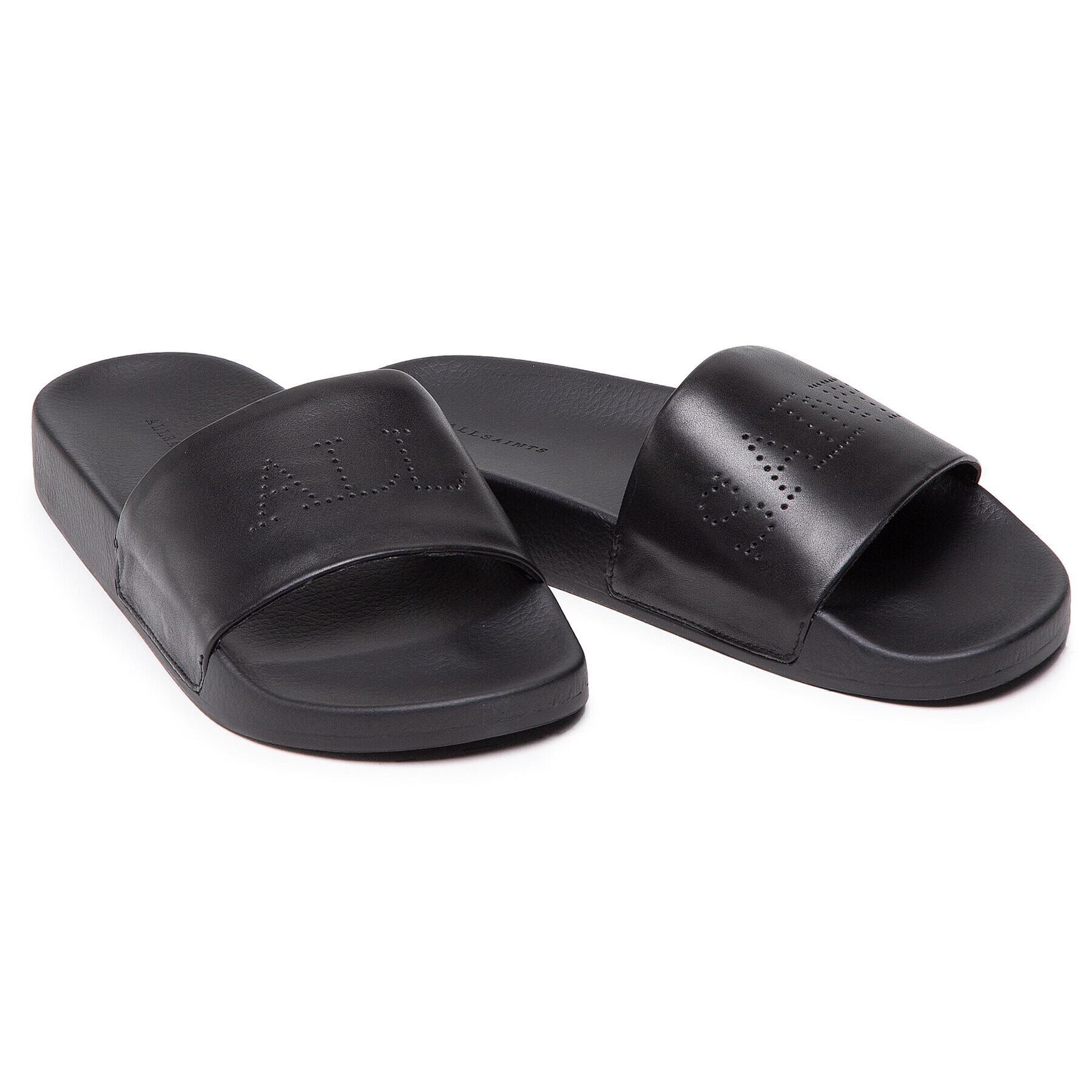 AllSaints Чехли Karli B4ZW0197 Черен - Pepit.bg