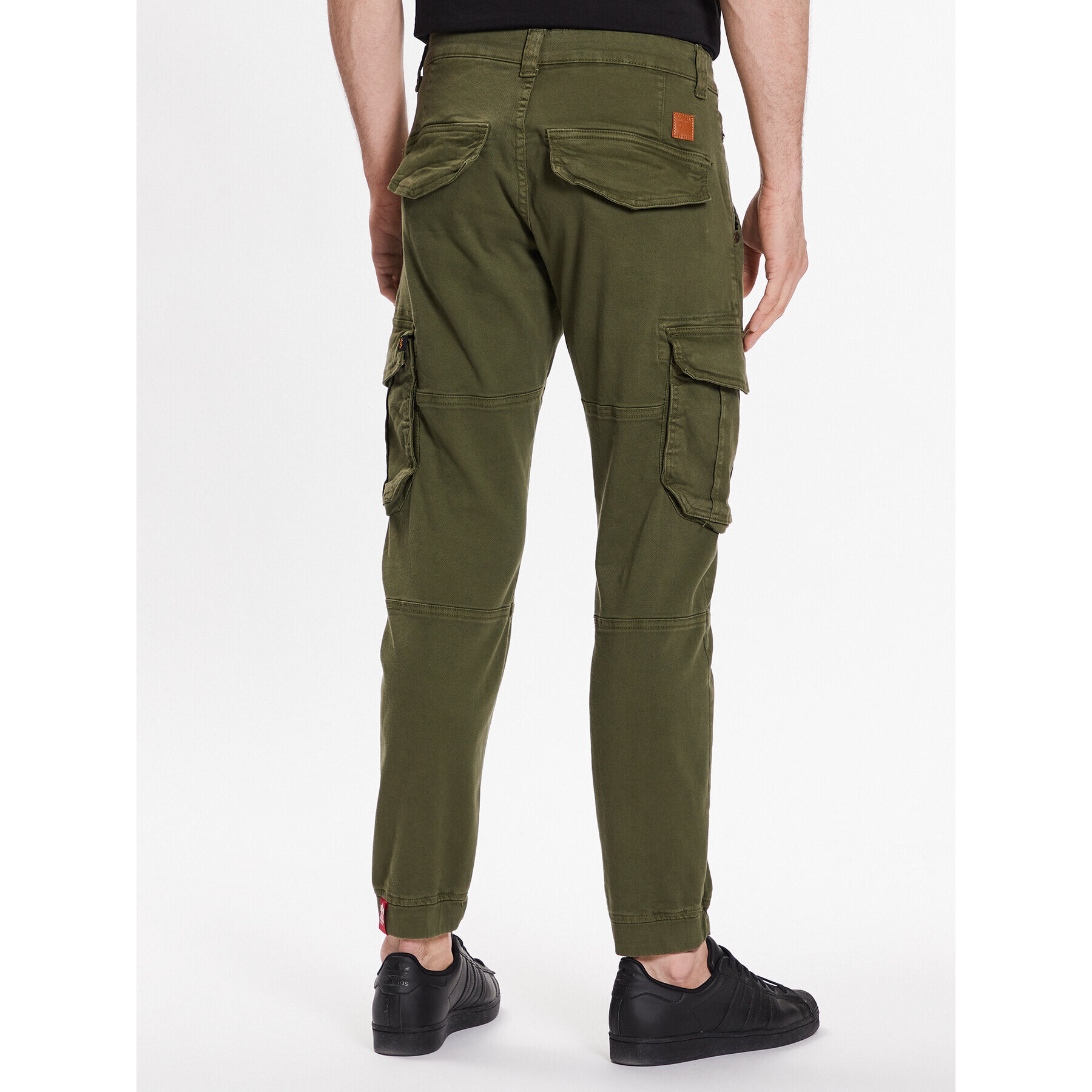 Alpha Industries Текстилни панталони Army 196210 Зелен Regular Fit - Pepit.bg