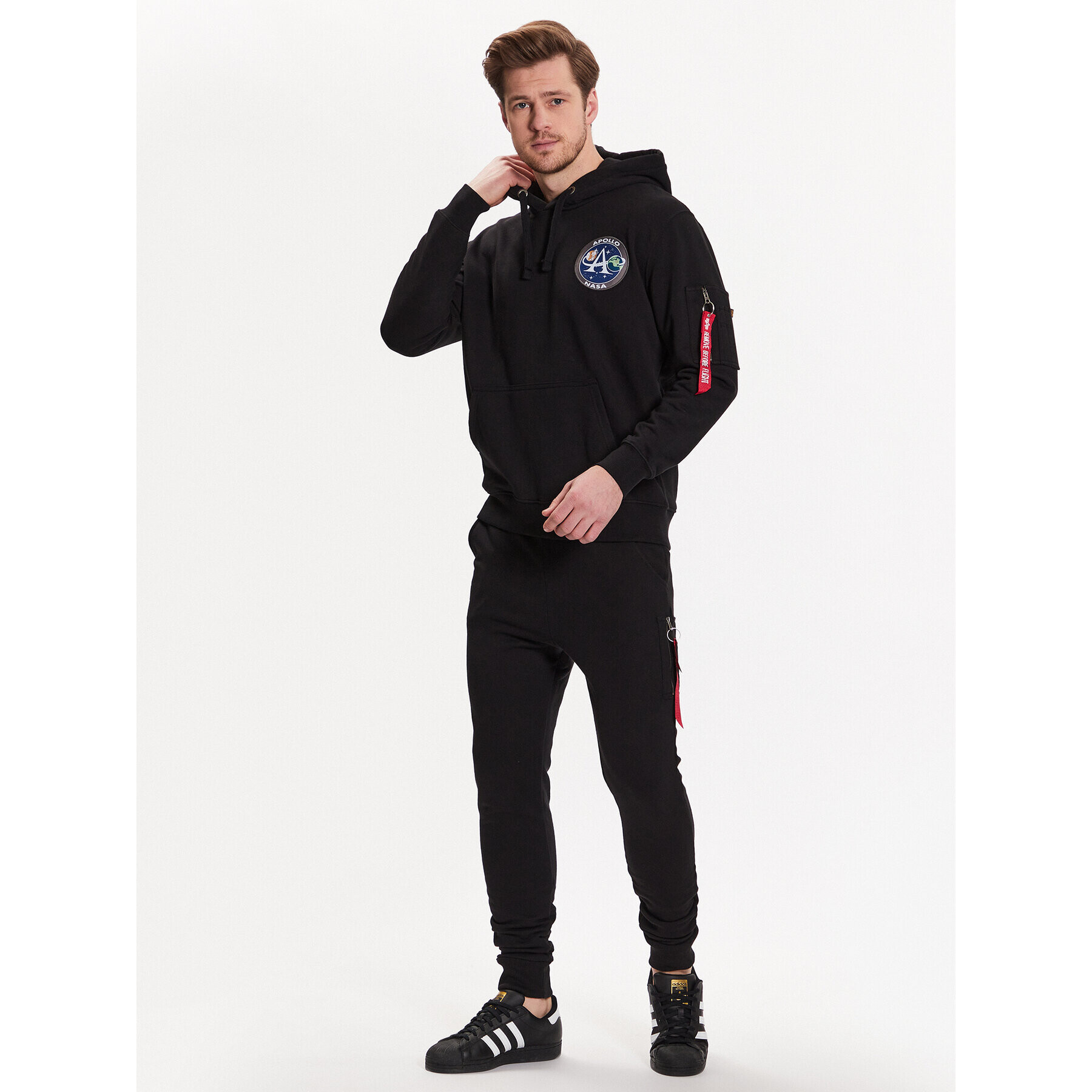 Alpha Industries Долнище анцуг X-Fit 178333 Черен Slim Fit - Pepit.bg