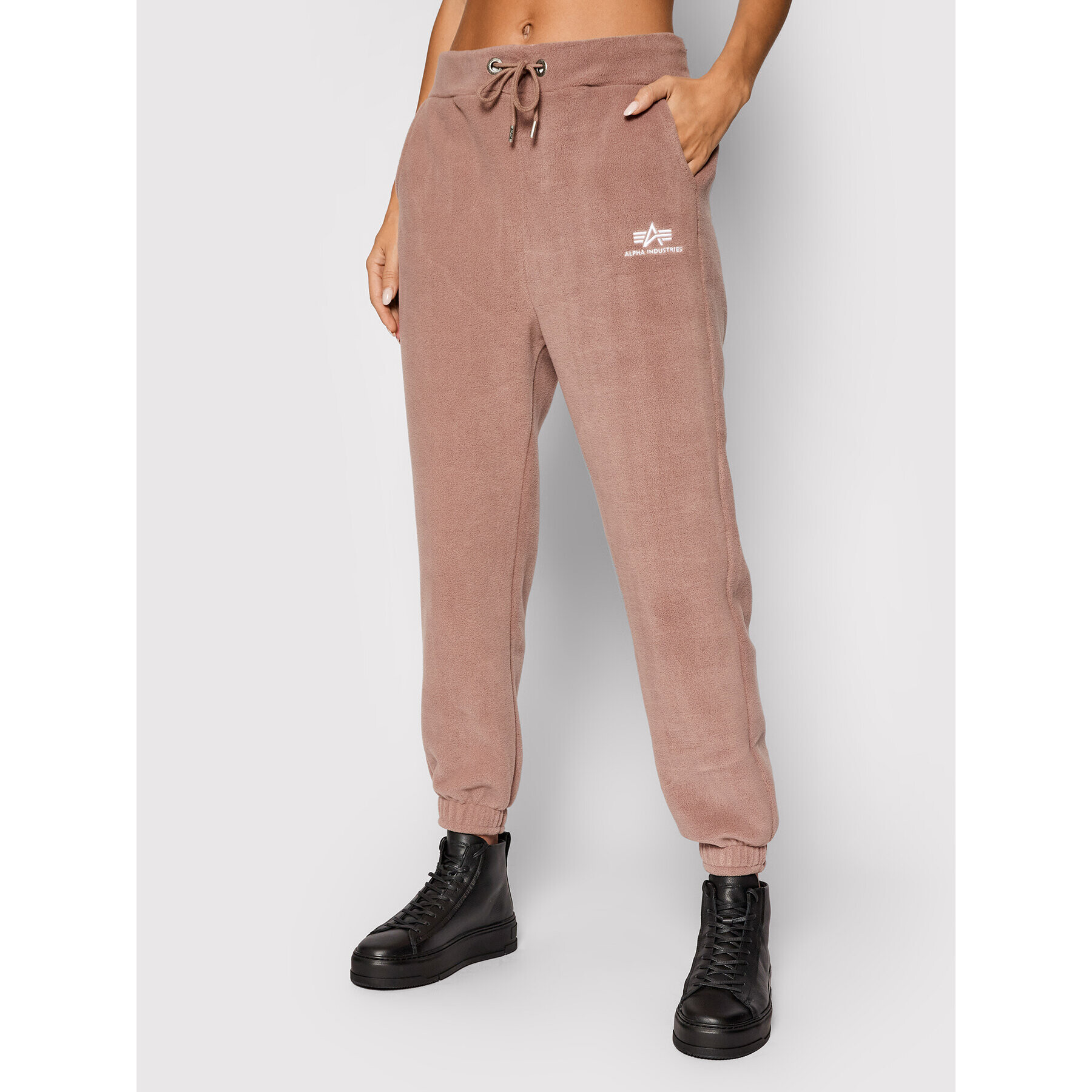 Alpha Industries Долнище анцуг Basic Jogger 118070 Розов Regular Fit - Pepit.bg