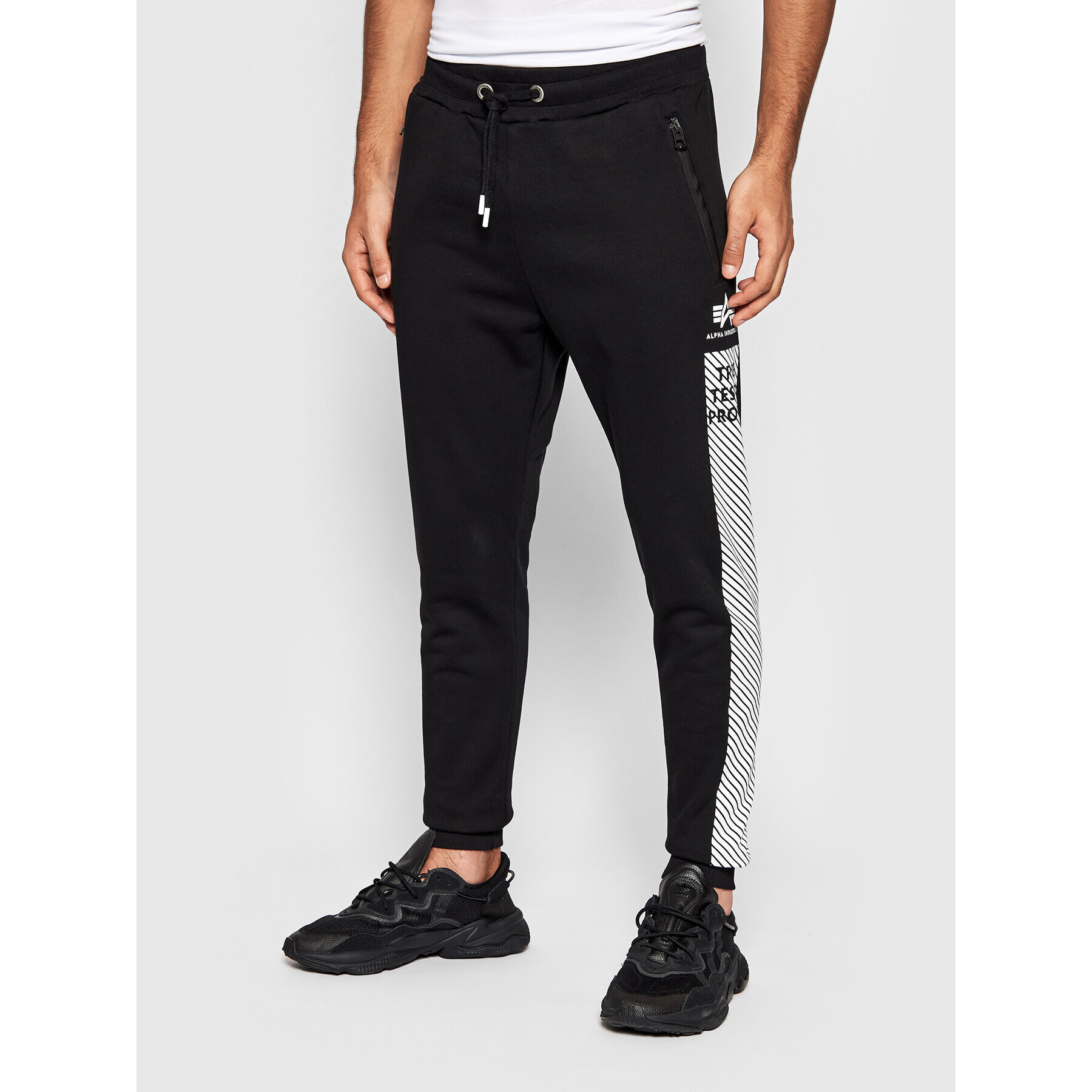 Alpha Industries Долнище анцуг Safety Line 128390 Черен Regular Fit - Pepit.bg