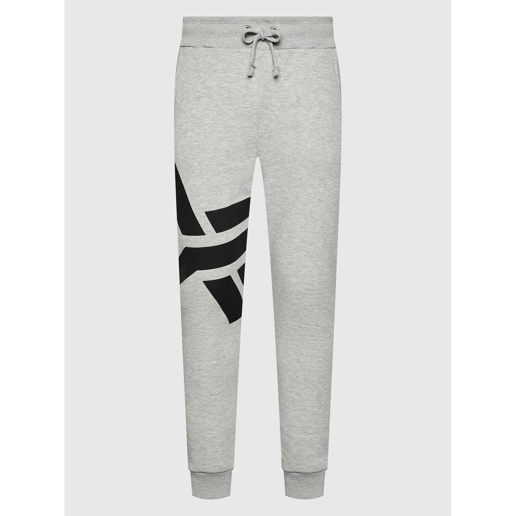 Alpha Industries Долнище анцуг Side Logo 118362 Сив Slim Fit - Pepit.bg