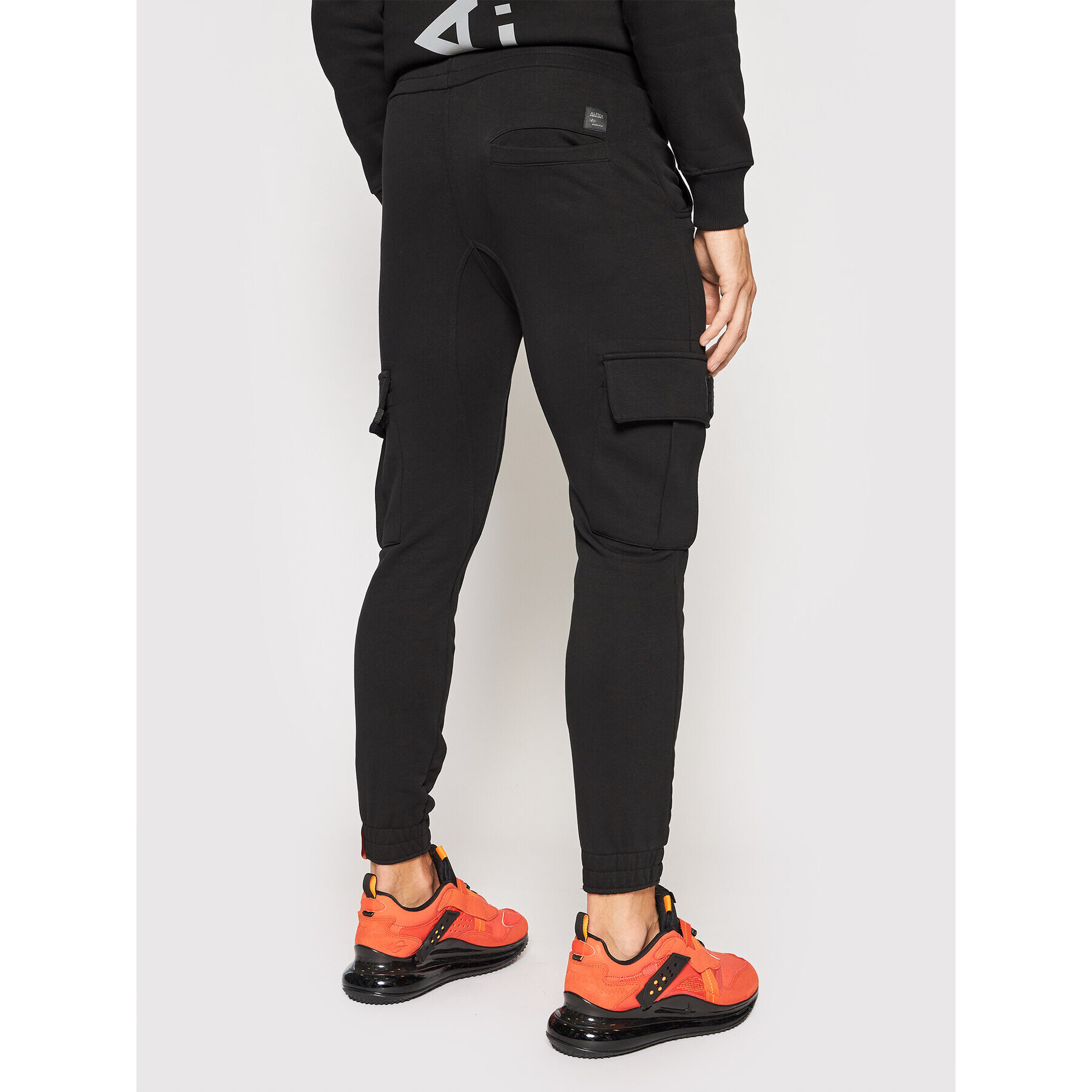 Alpha Industries Долнище анцуг Terry Jogger 116204 Черен Regular Fit - Pepit.bg