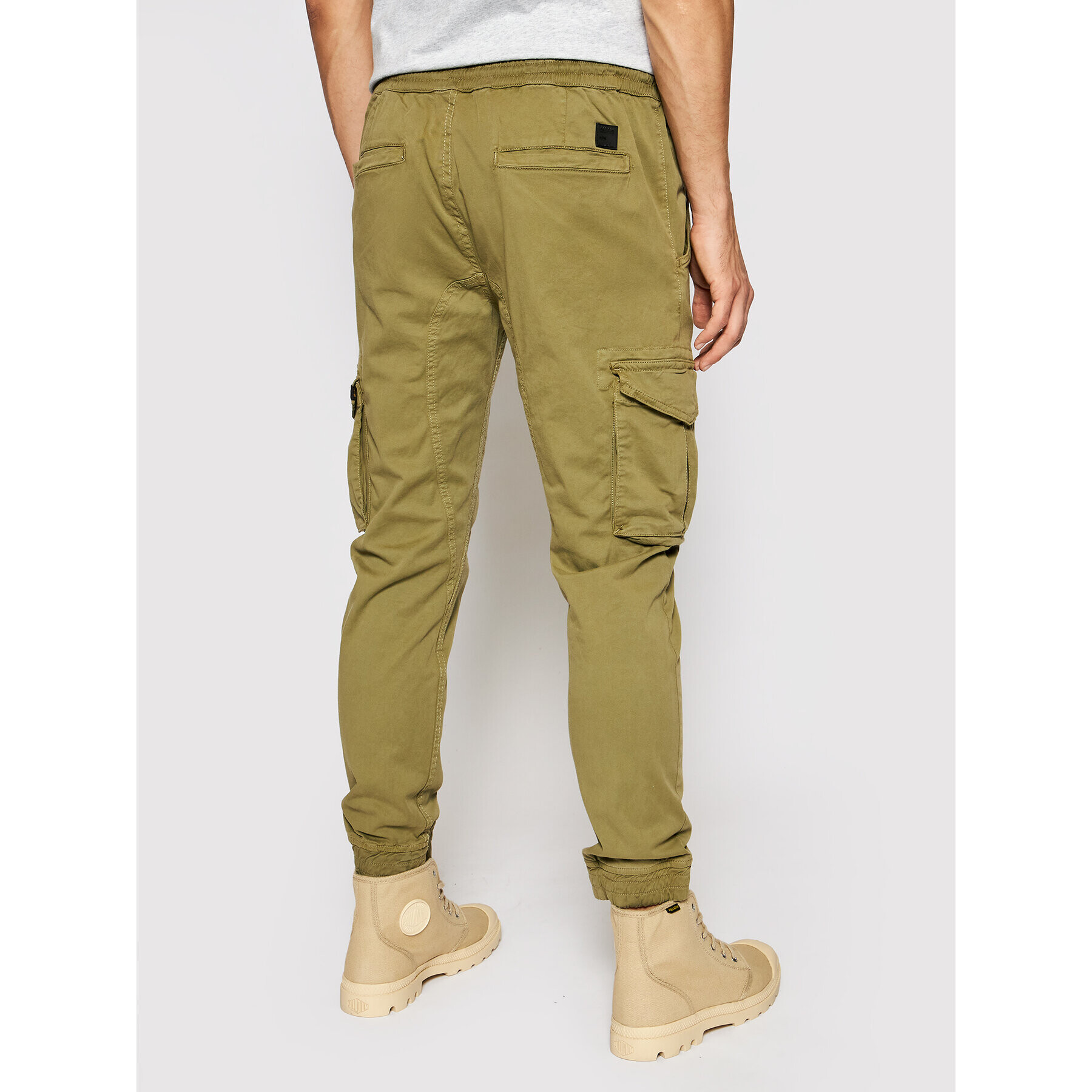 Alpha Industries Джогъри 116202 Зелен Tapered Fit - Pepit.bg