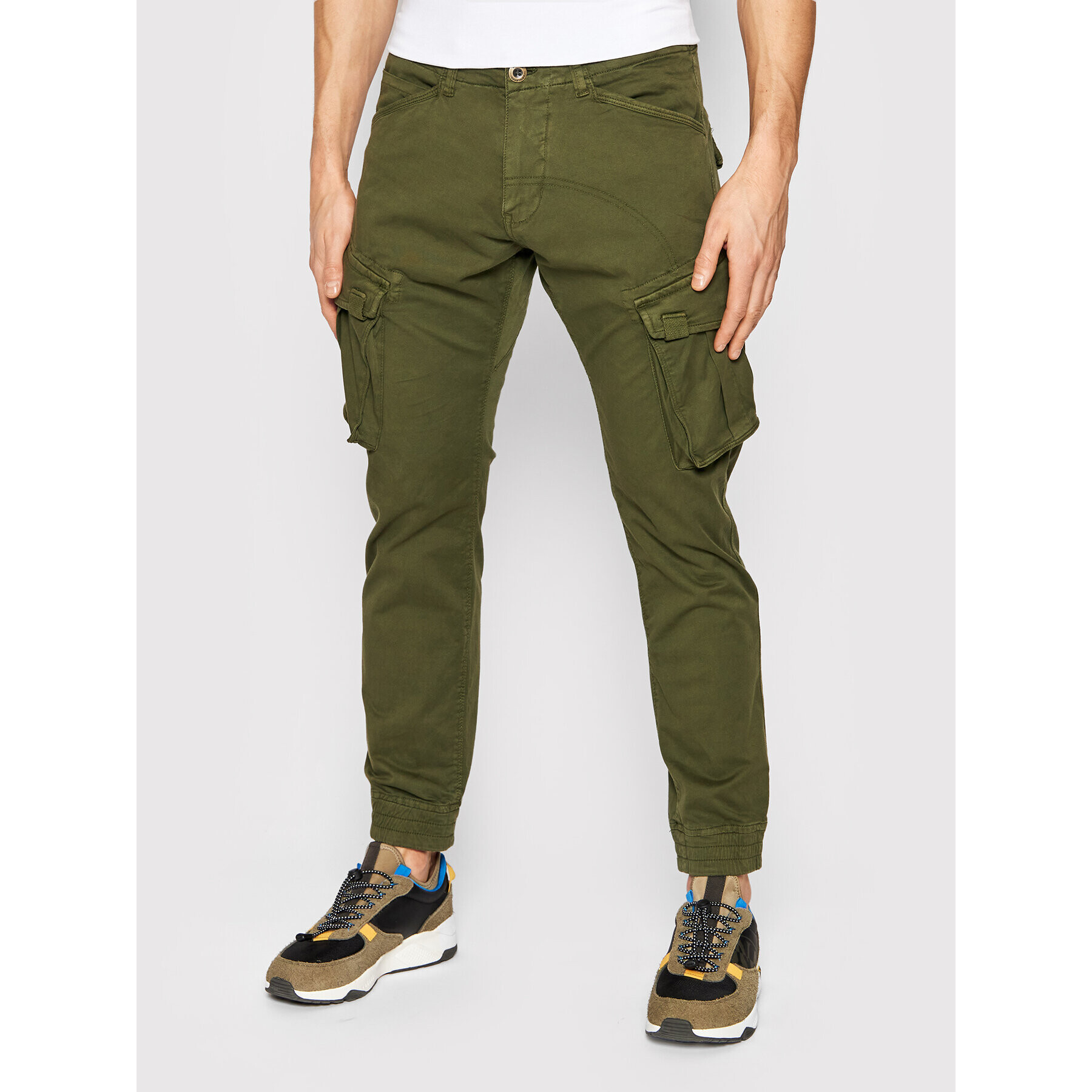 Alpha Industries Джогъри Spy 116203 Зелен Tapered Fit - Pepit.bg