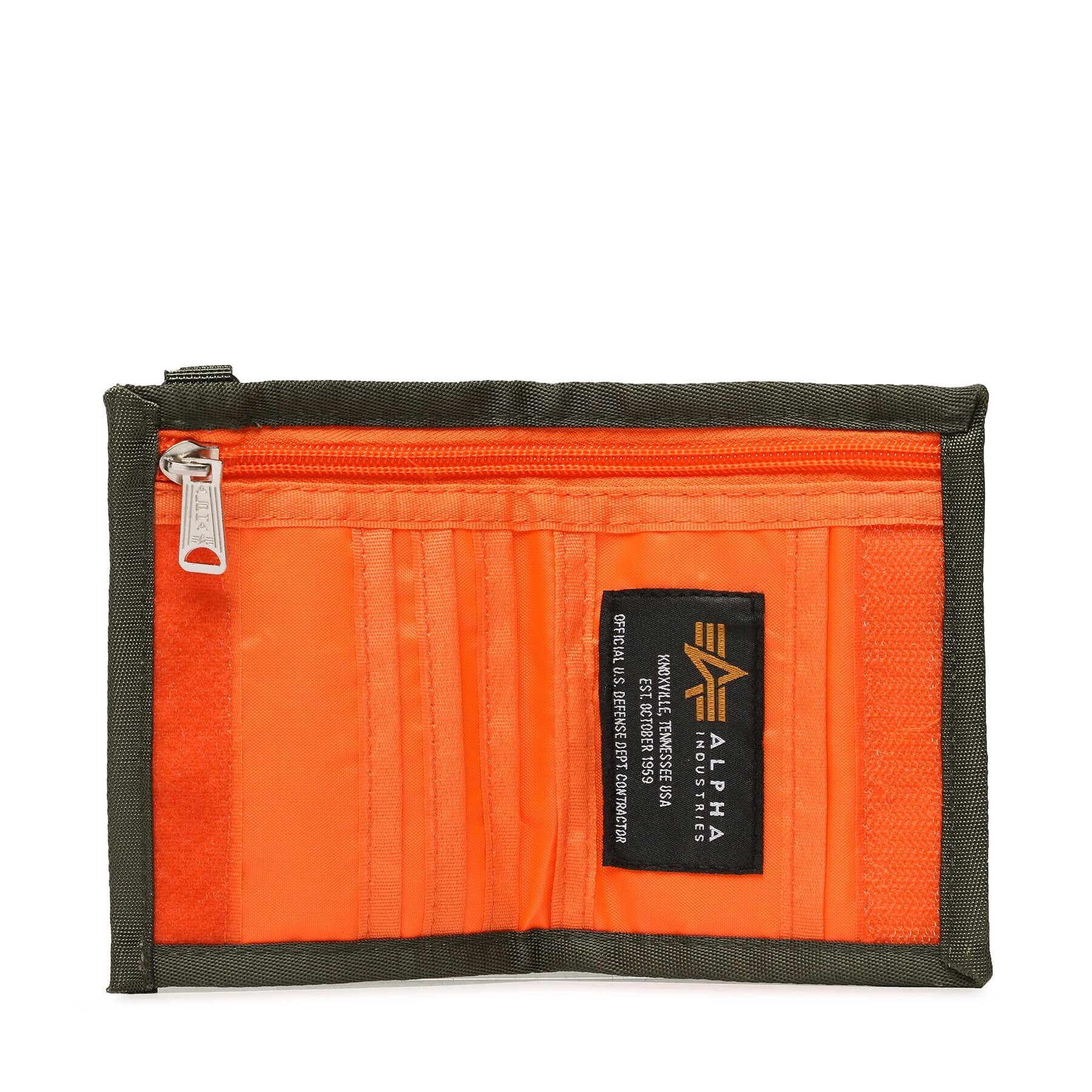 Alpha Industries Голям дамски портфейл Utility Wallet 108958 Каки - Pepit.bg