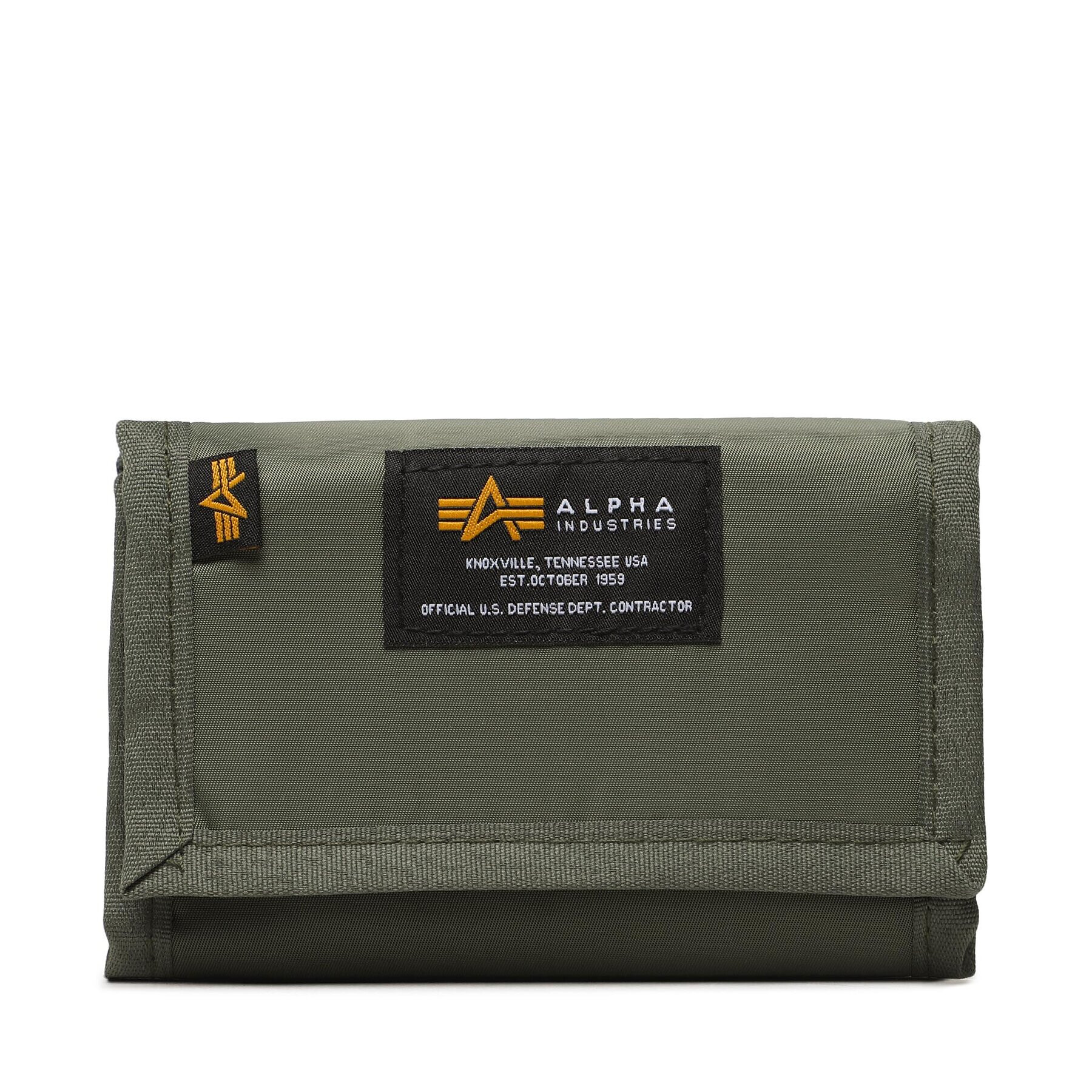 Alpha Industries Голям мъжки портфейл Crew Wallet 196928 Каки - Pepit.bg