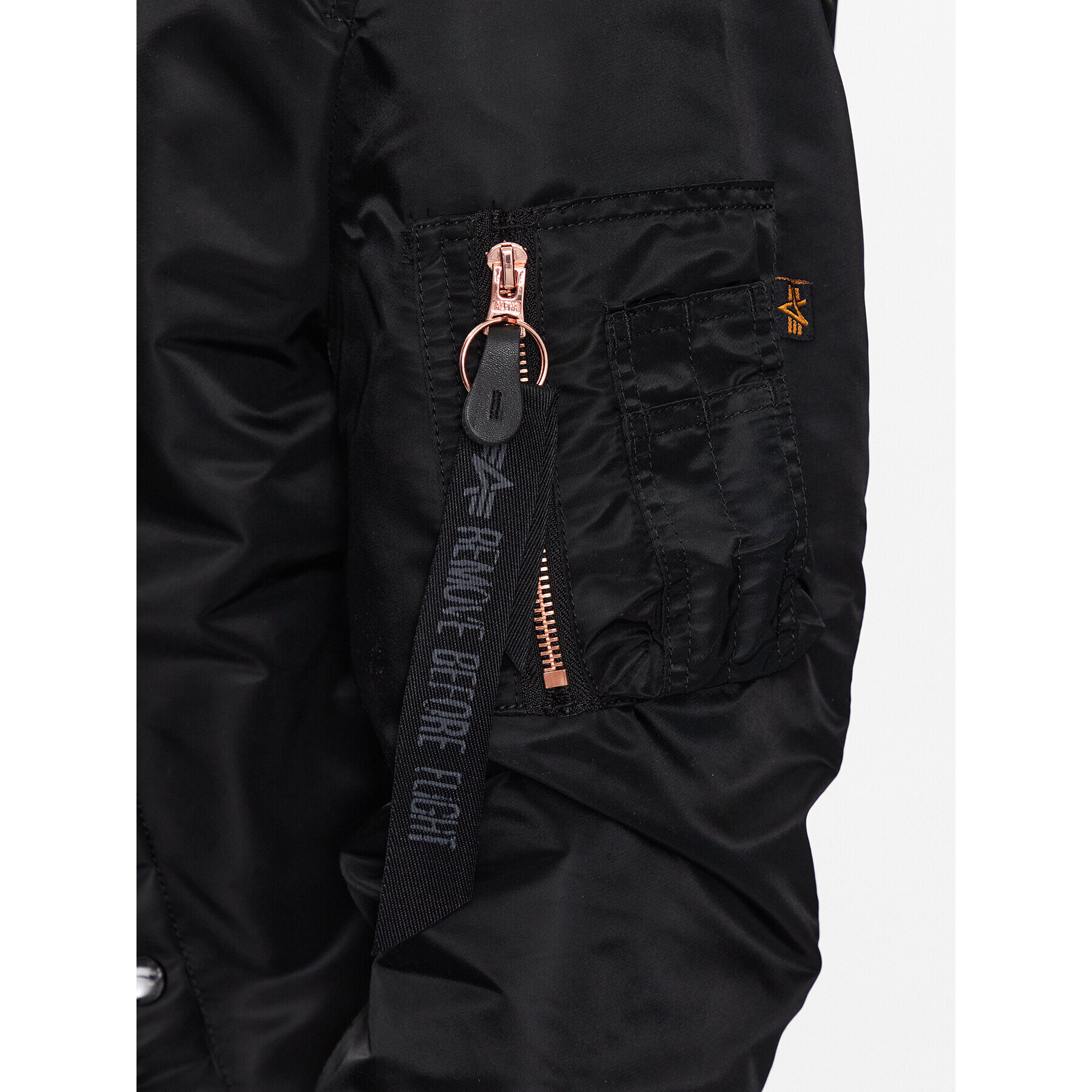 Alpha Industries Яке бомбър MA-1 156101 Черен Regular Fit - Pepit.bg