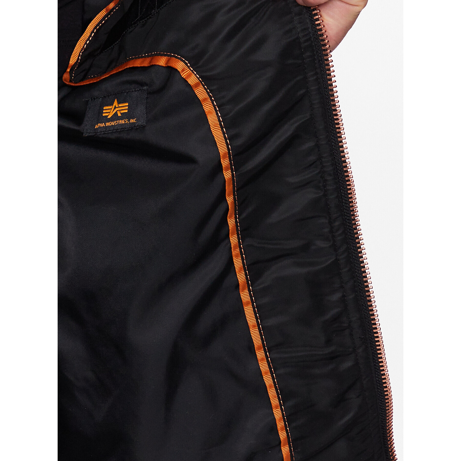 Alpha Industries Яке бомбър MA-1 156101 Черен Regular Fit - Pepit.bg