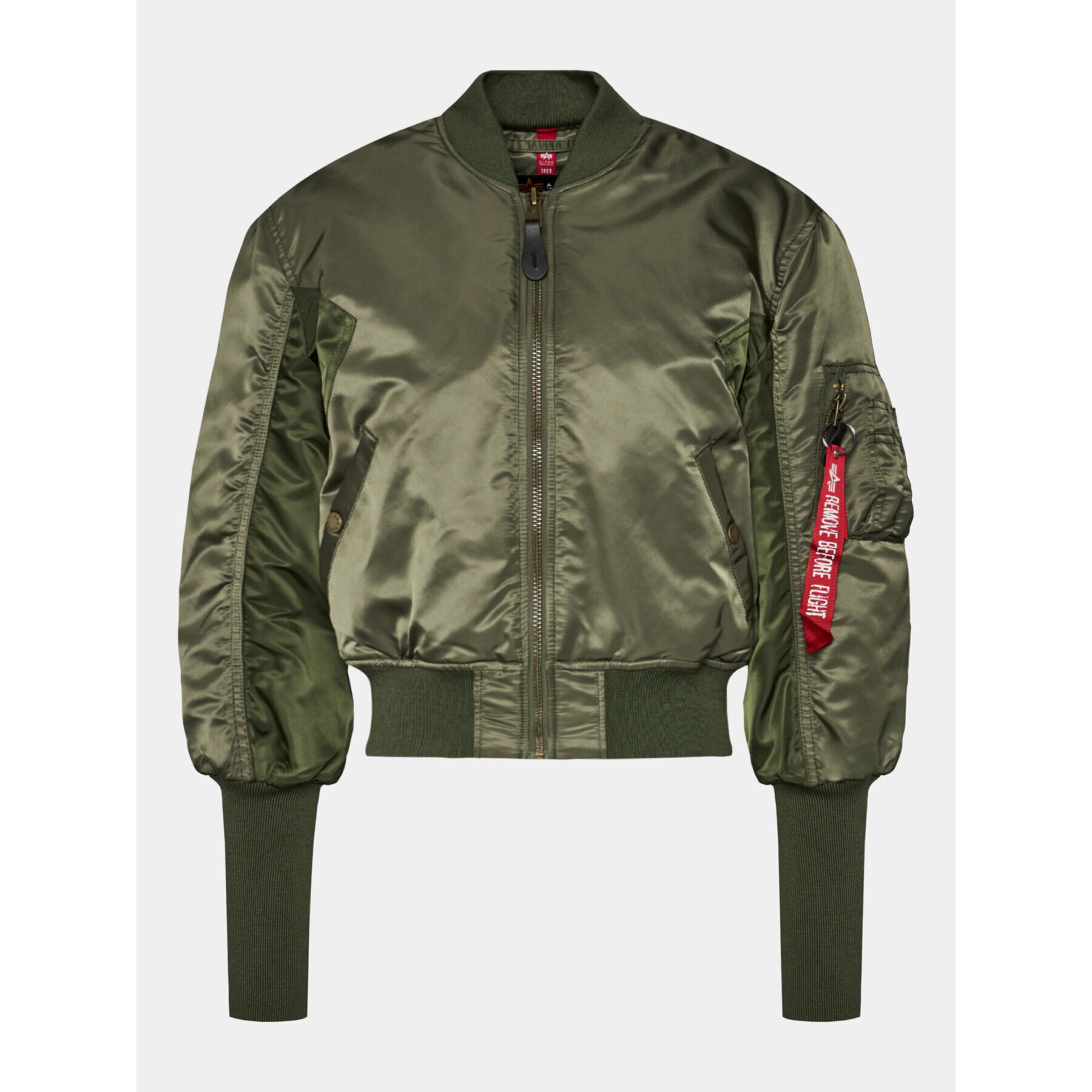 Alpha Industries Яке бомбър MA-1 Cyber 108008 Зелен Regular Fit - Pepit.bg