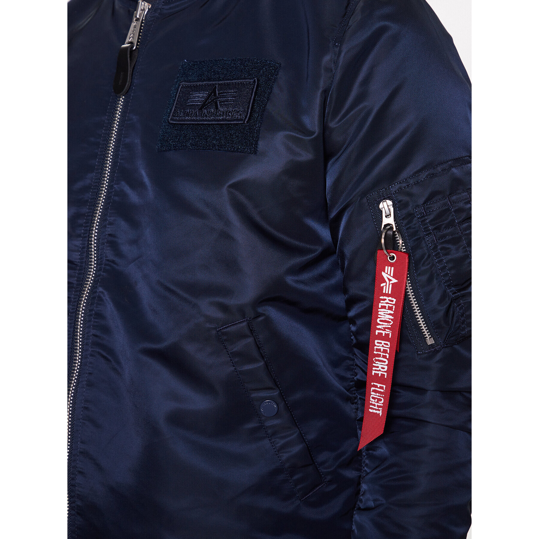 Alpha Industries Яке бомбър MA-1 196107 Син Regular Fit - Pepit.bg