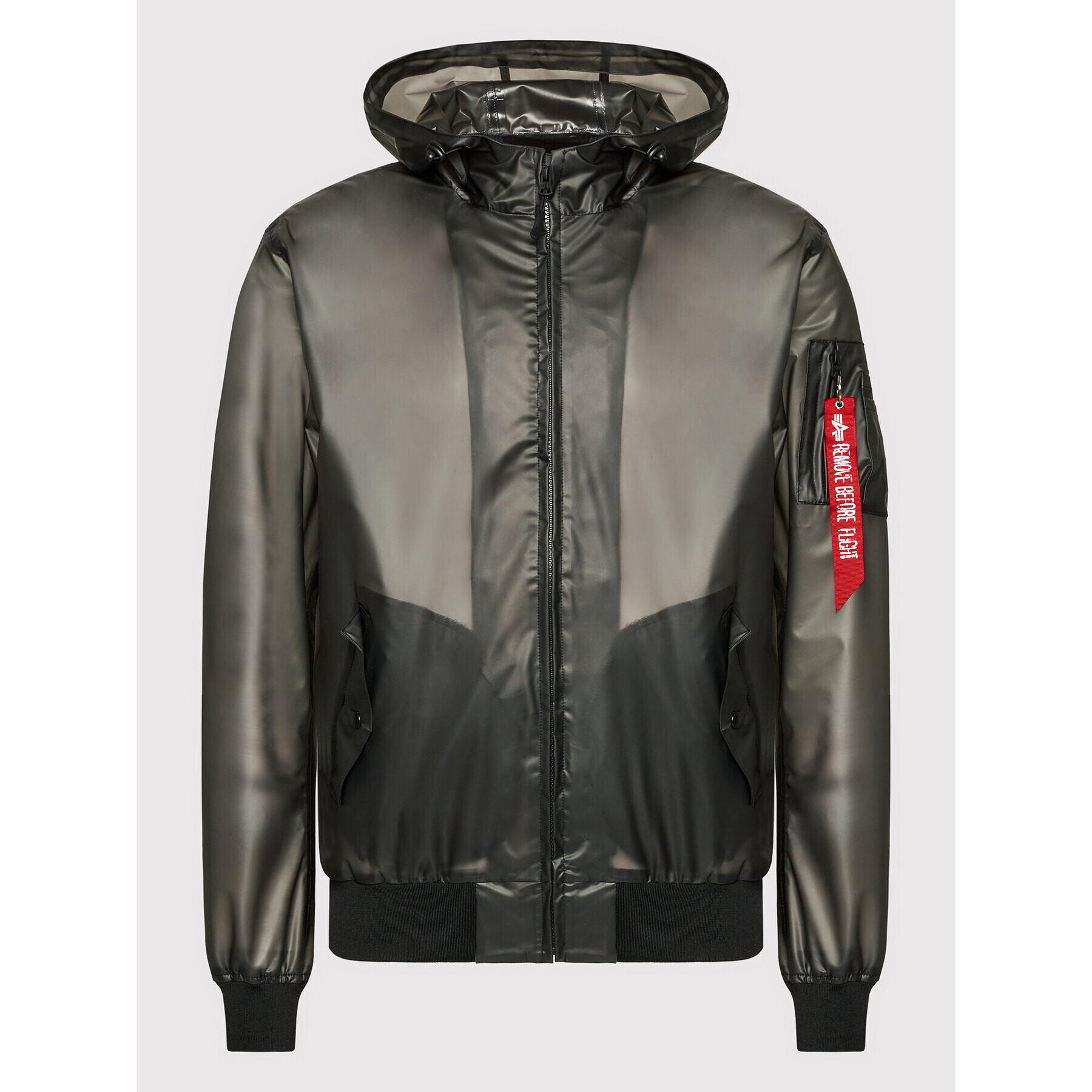 Alpha Industries Яке за дъжд Rain Jacket 106102 Черен Regular Fit - Pepit.bg