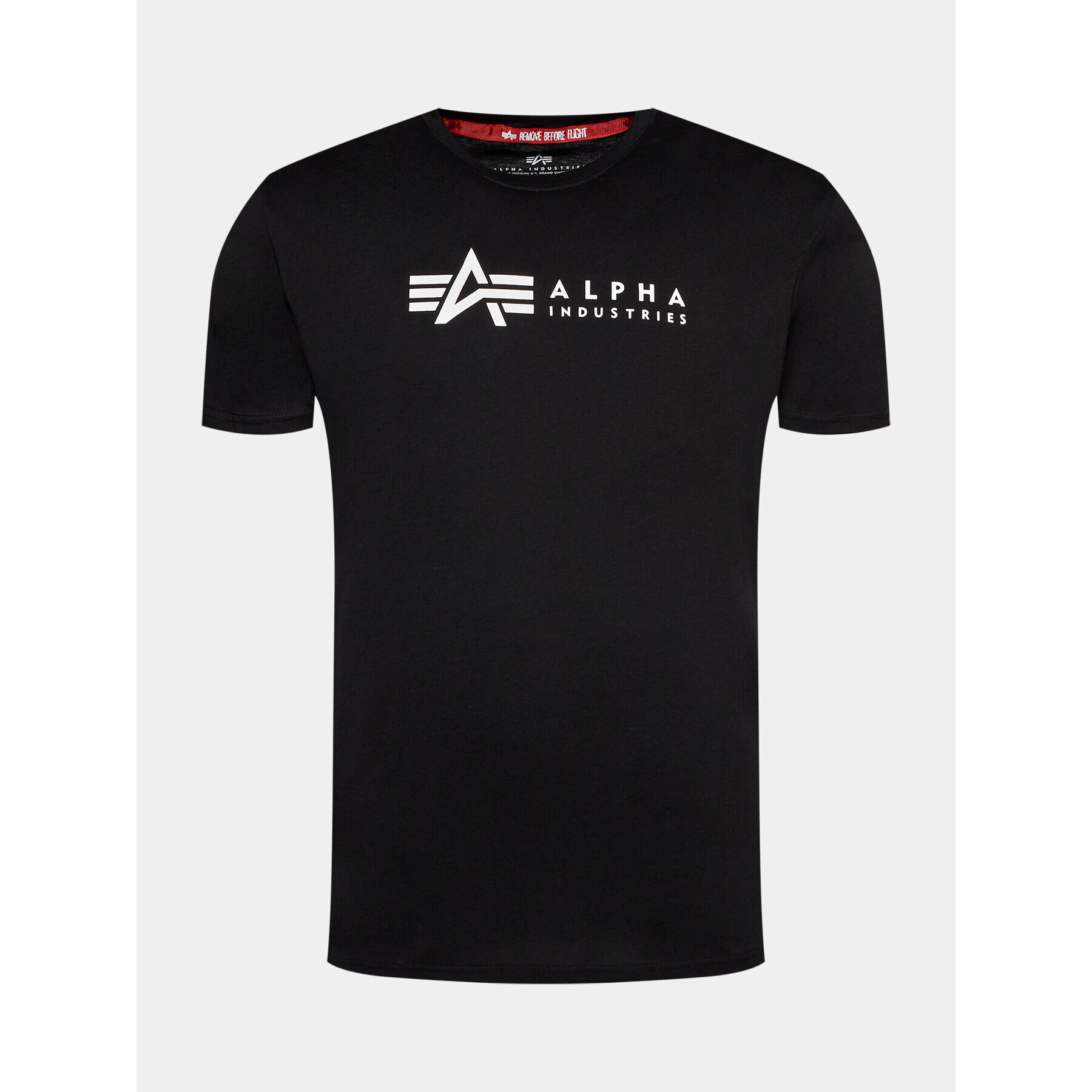 Alpha Industries Комплект 2 тишъртки Alpha Label T 118534 Черен Regular Fit - Pepit.bg