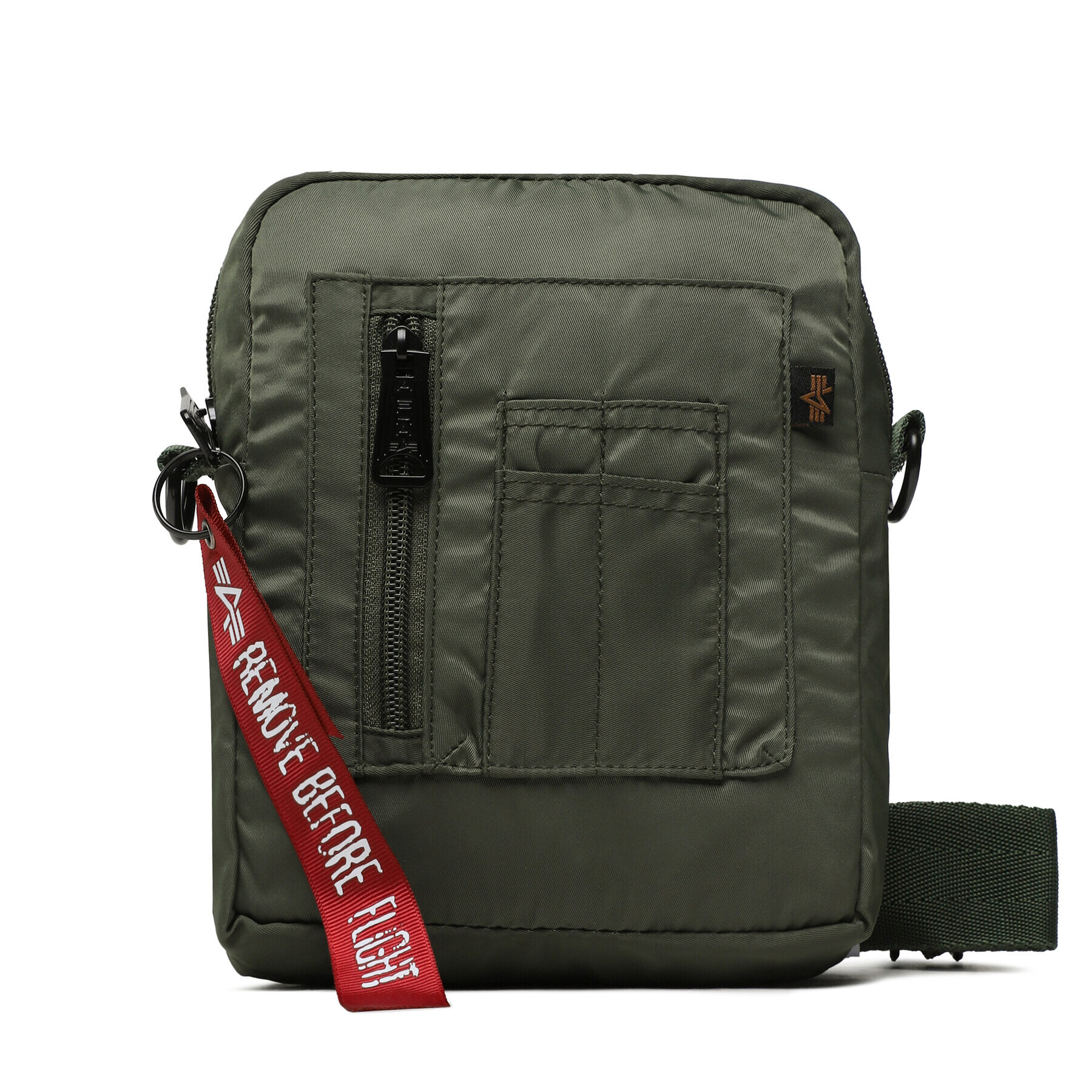 Alpha Industries Мъжка чантичка Crew Carry Bag 196924 Зелен - Pepit.bg