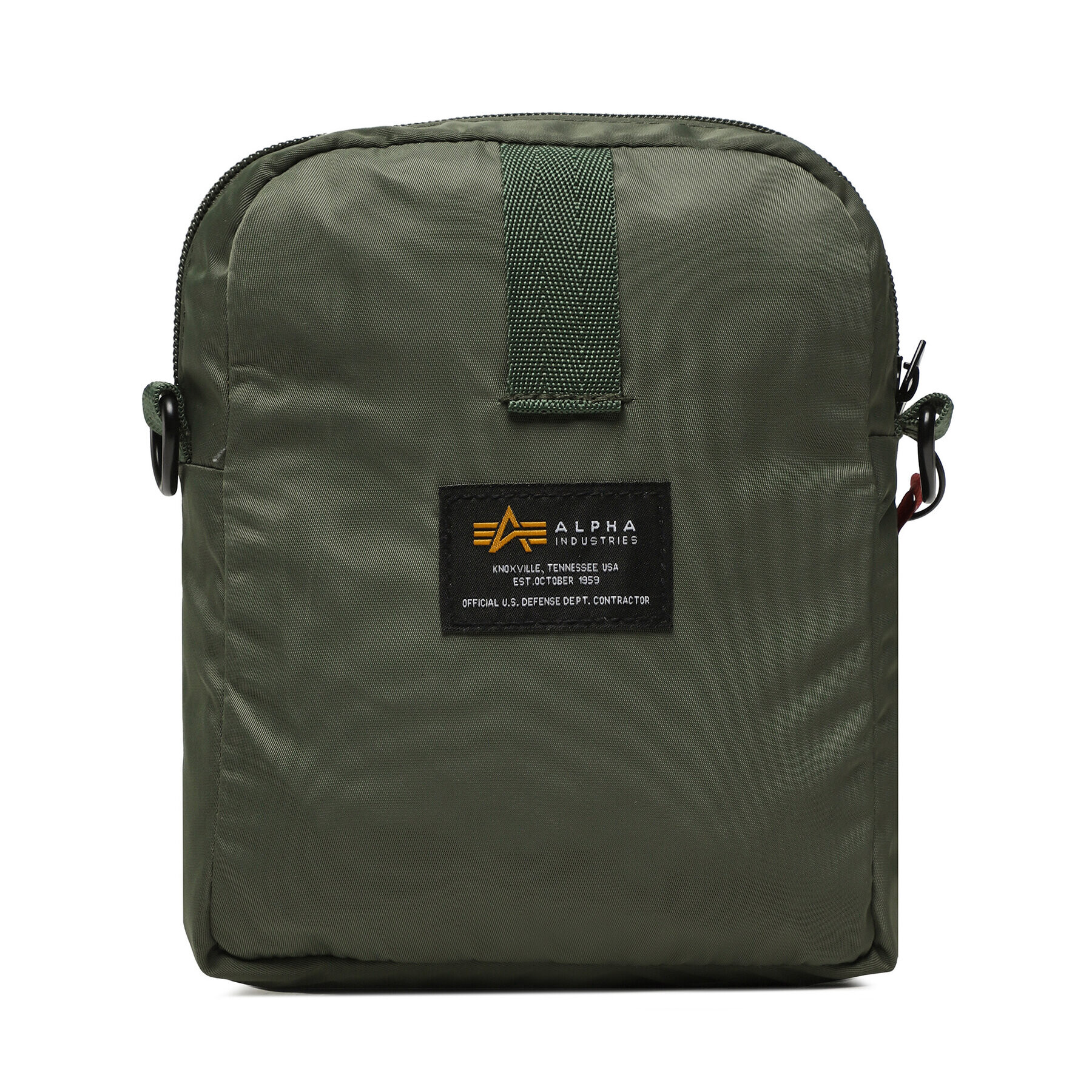 Alpha Industries Мъжка чантичка Crew Carry Bag 196924 Зелен - Pepit.bg