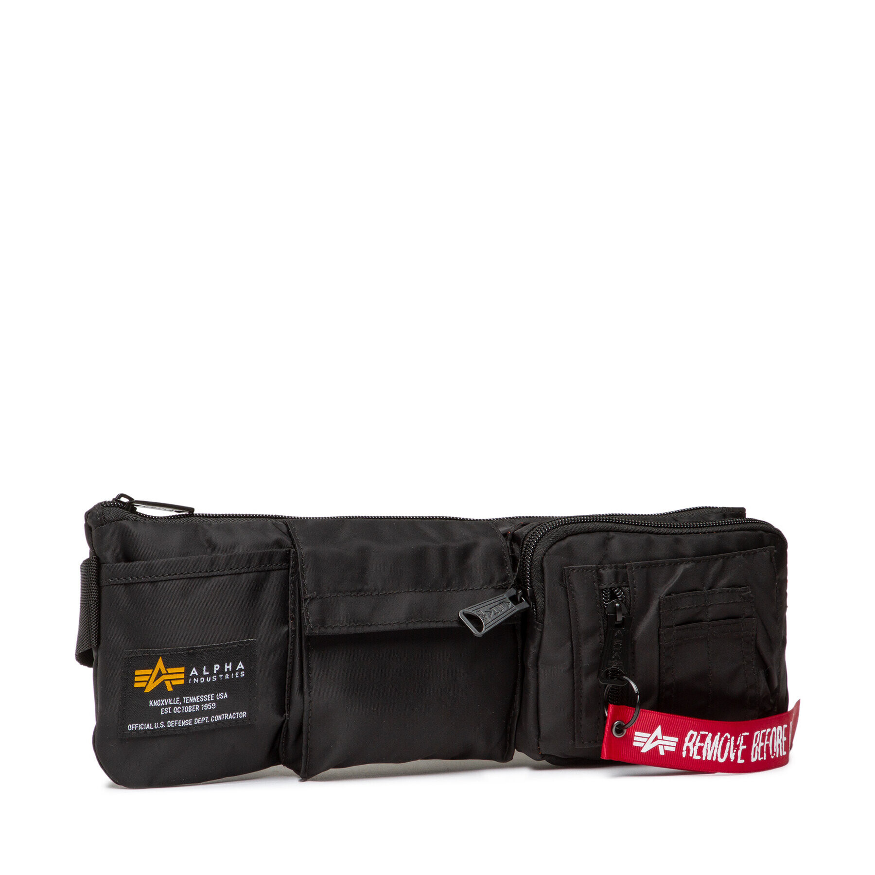 Alpha Industries Мъжка чантичка Crew Utility Bag 128928 Черен - Pepit.bg