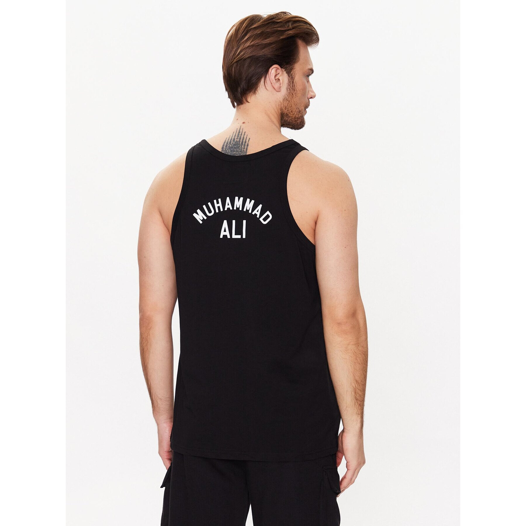 Alpha Industries Мъжки топ Muhammad Ali 136563 Черен Regular Fit - Pepit.bg