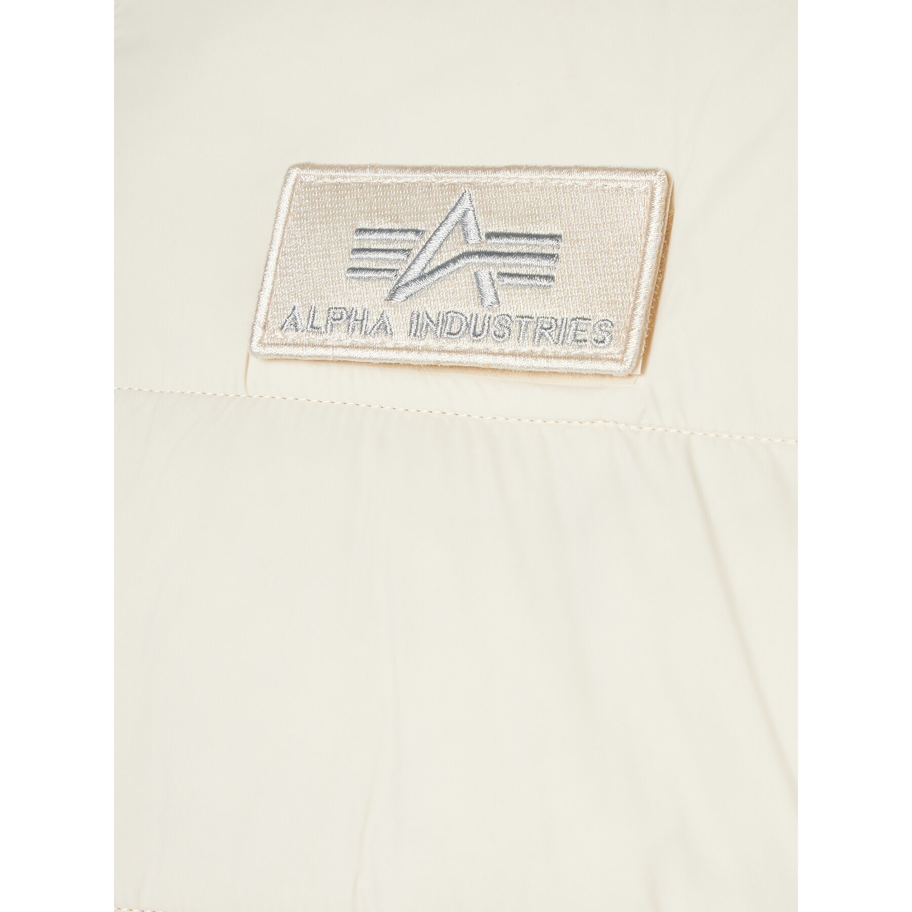 Alpha Industries Пухено яке 118113 Екрю Regular Fit - Pepit.bg