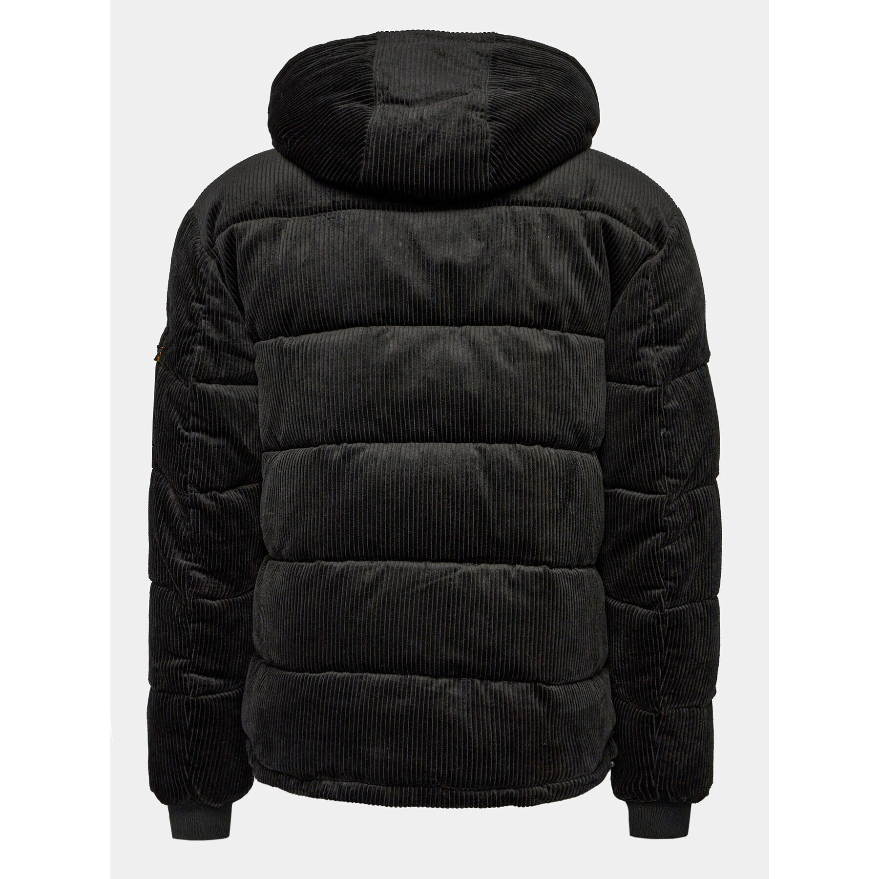 Alpha Industries Пухено яке Cord 138118 Черен Regular Fit - Pepit.bg