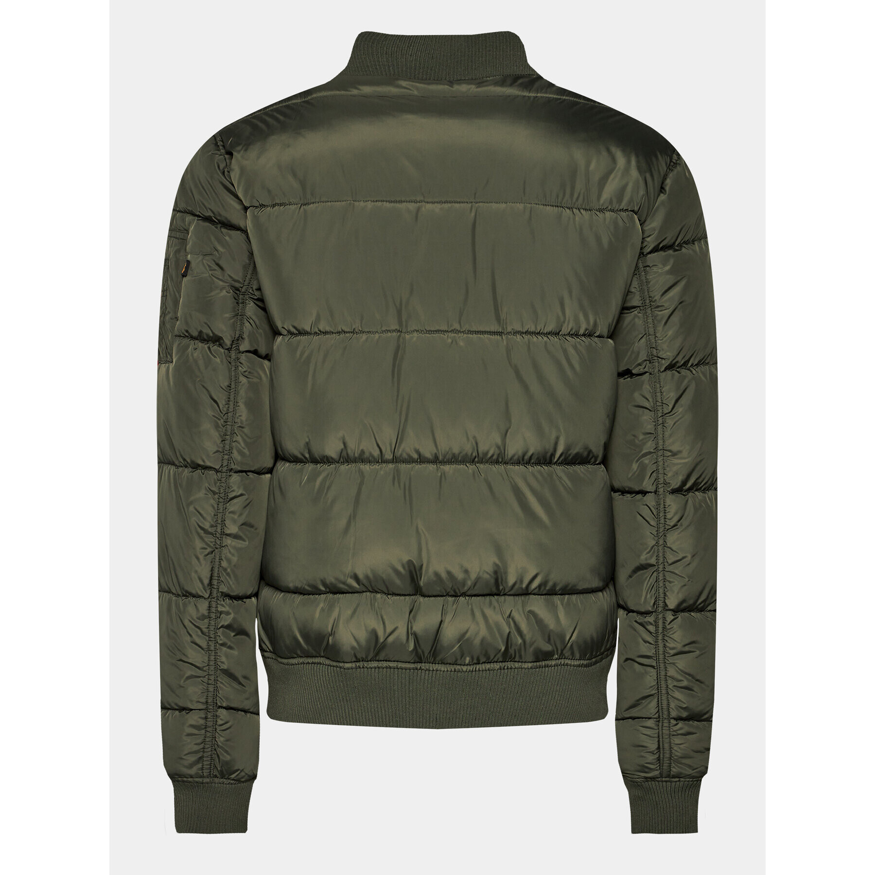 Alpha Industries Пухено яке MA-1 138116 Зелен Regular Fit - Pepit.bg