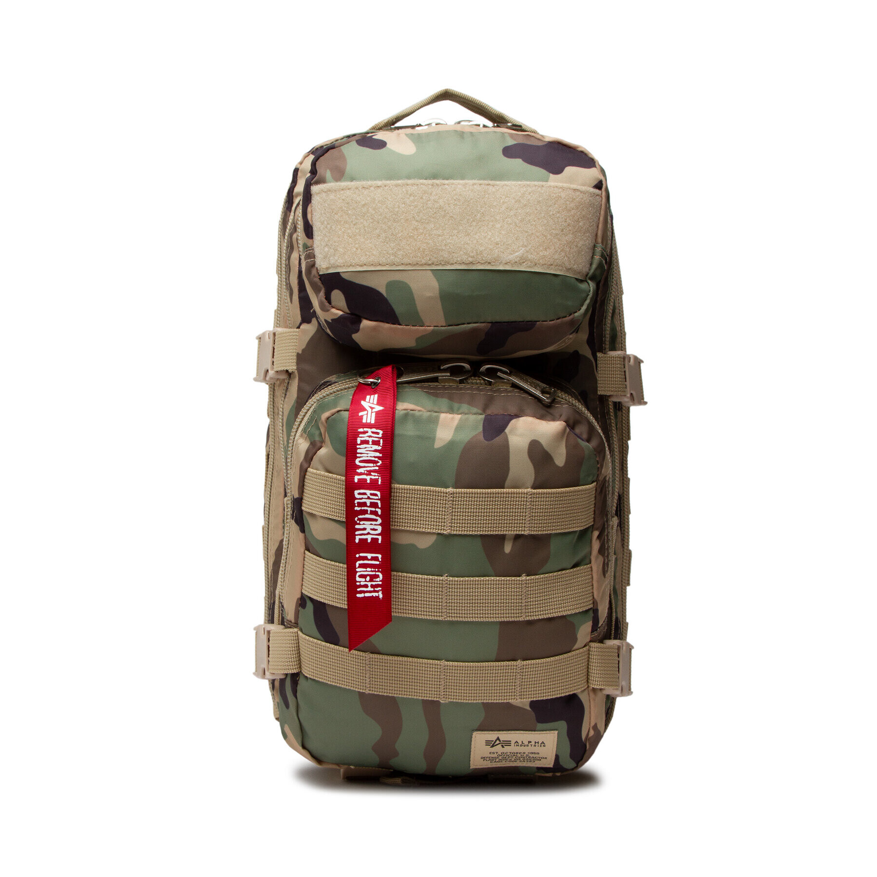 Alpha Industries Раница Tactical Backpack 128927 Зелен - Pepit.bg