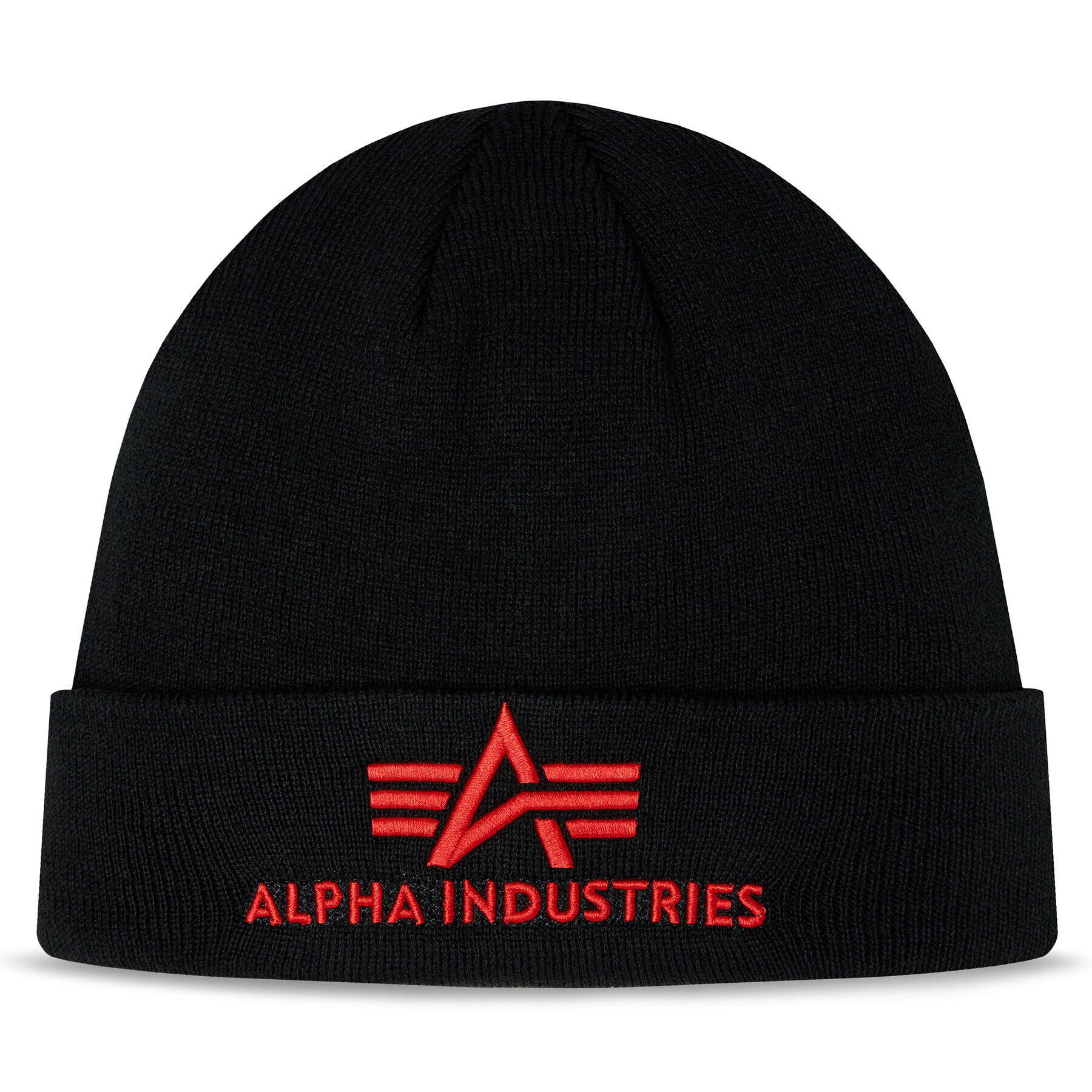 Alpha Industries Шапка 3D Beanie 168910 Черен - Pepit.bg