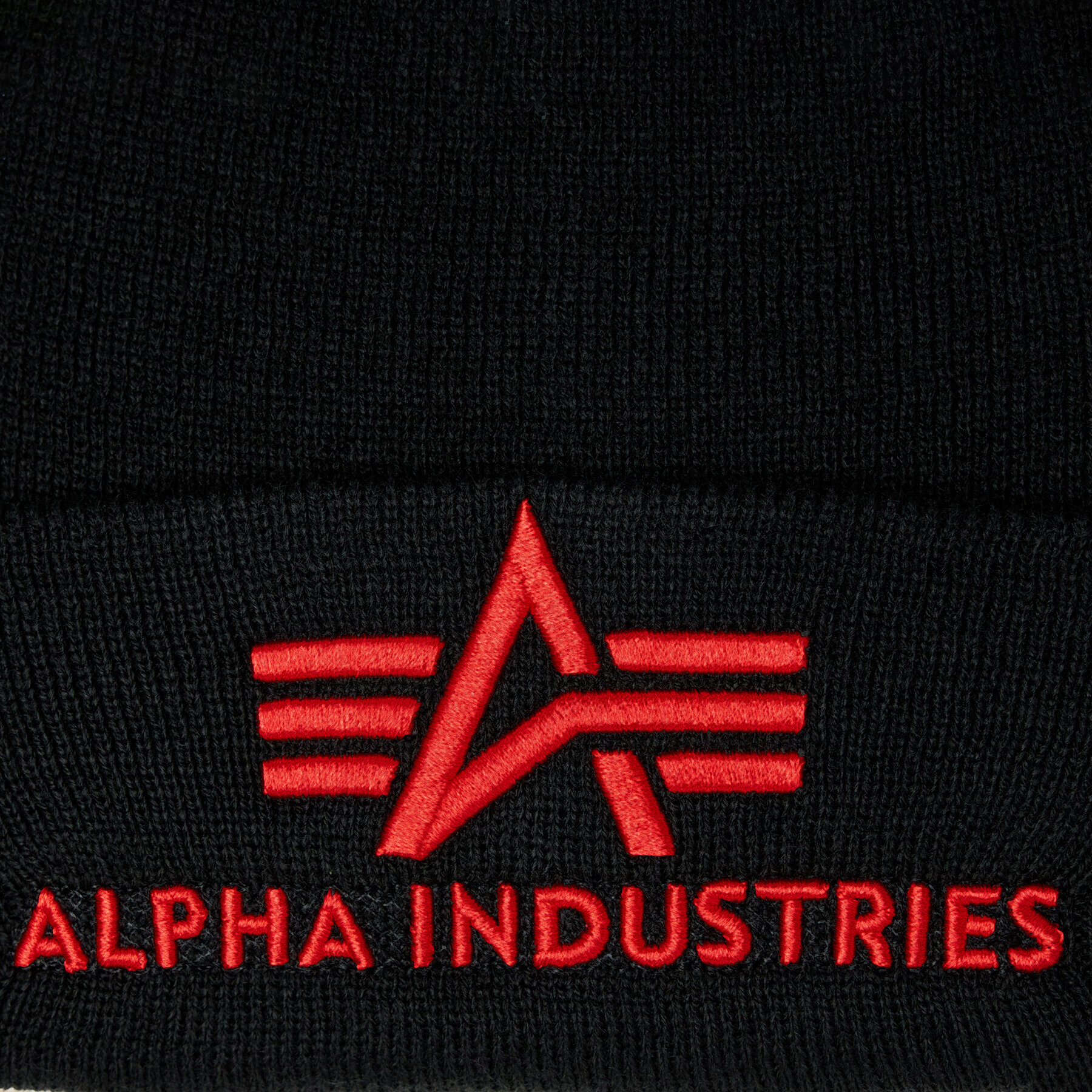 Alpha Industries Шапка 3D Beanie 168910 Черен - Pepit.bg