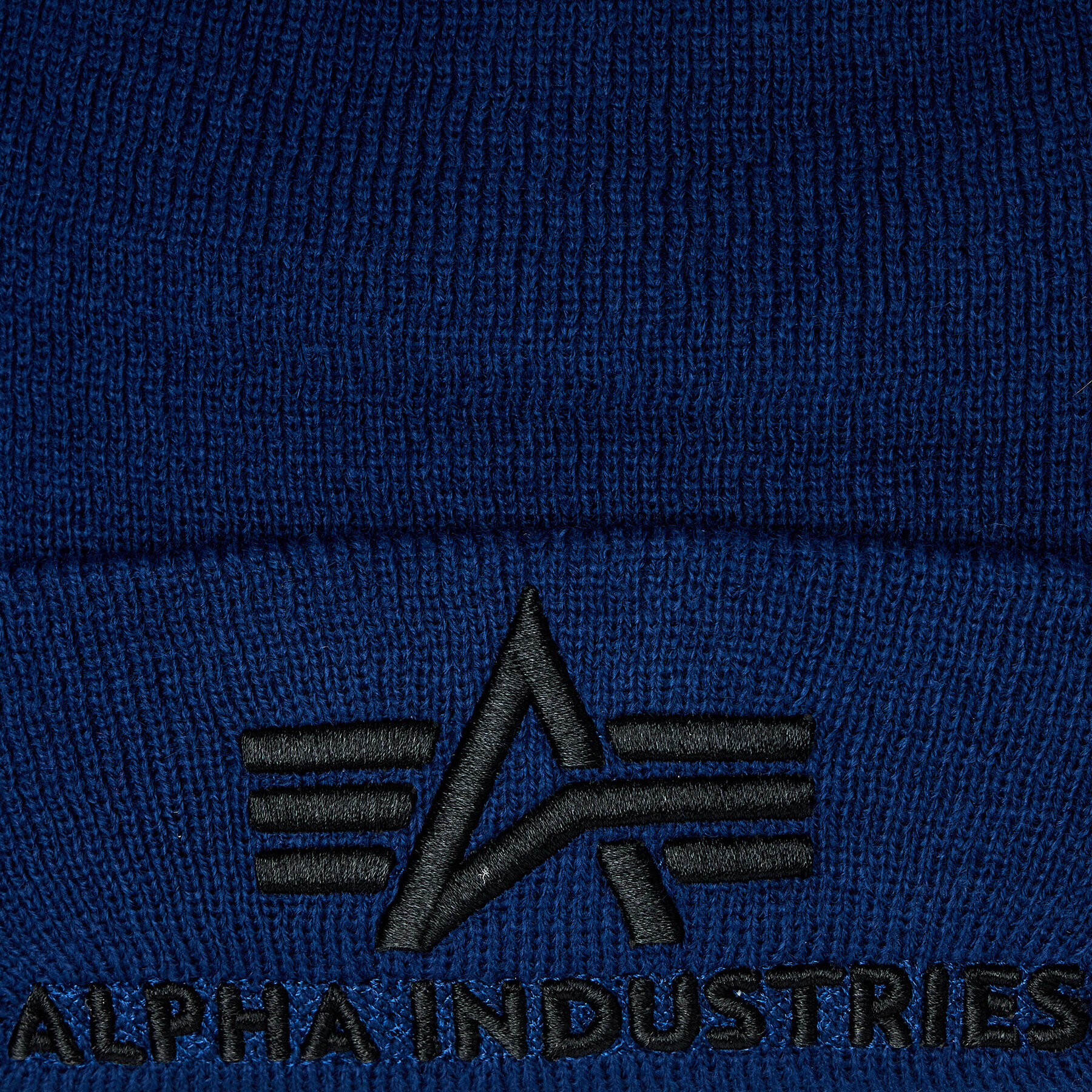 Alpha Industries Шапка 3D Beanie 168910 Син - Pepit.bg