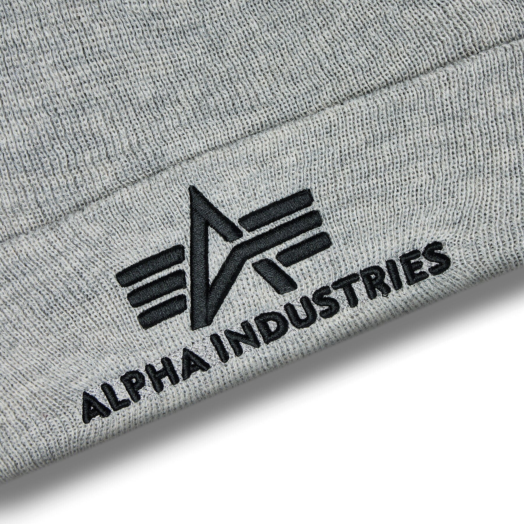 Alpha Industries Шапка 3D Beanie 168910 Сив - Pepit.bg