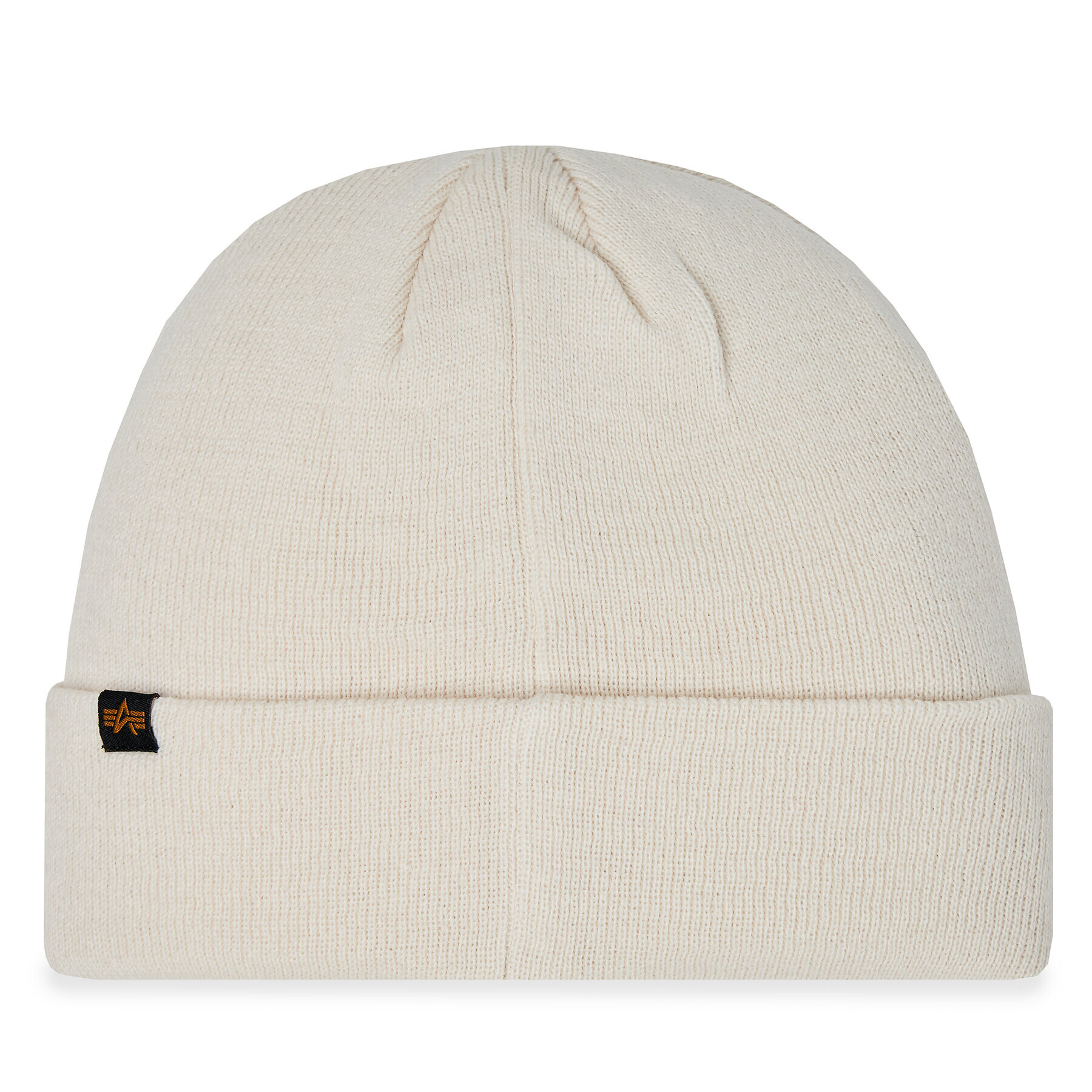 Alpha Industries Шапка Crew Beanie 128924 Бял - Pepit.bg