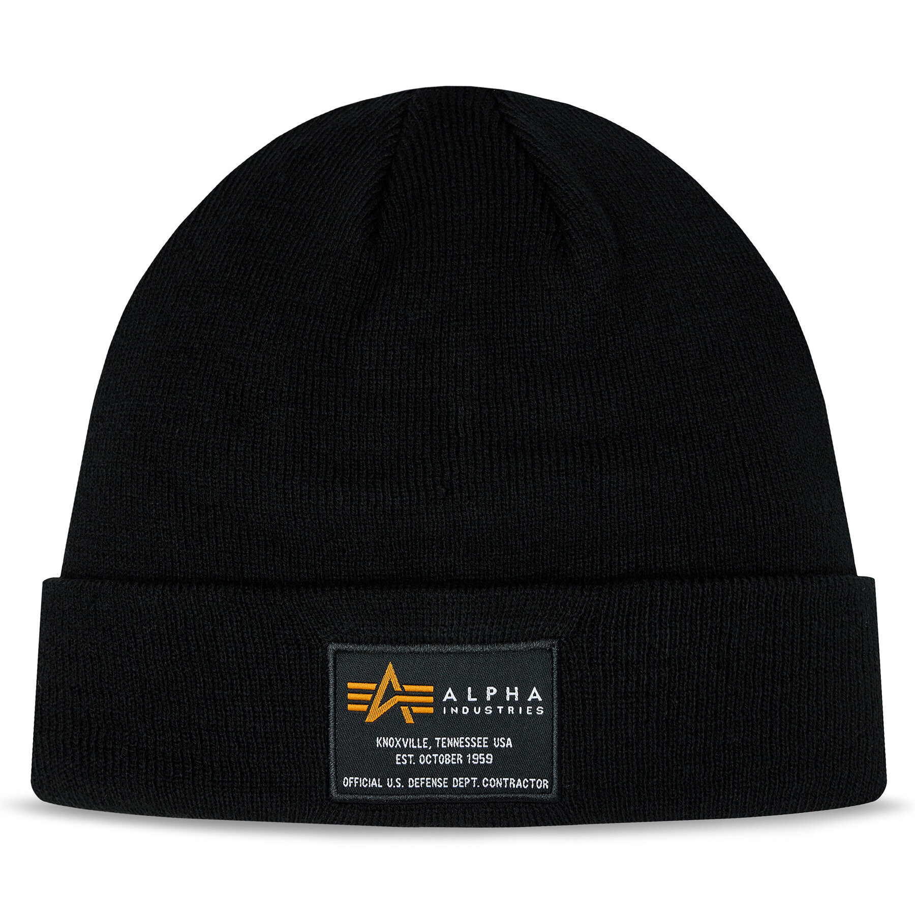 Alpha Industries Шапка Crew Beanie 128924 Черен - Pepit.bg