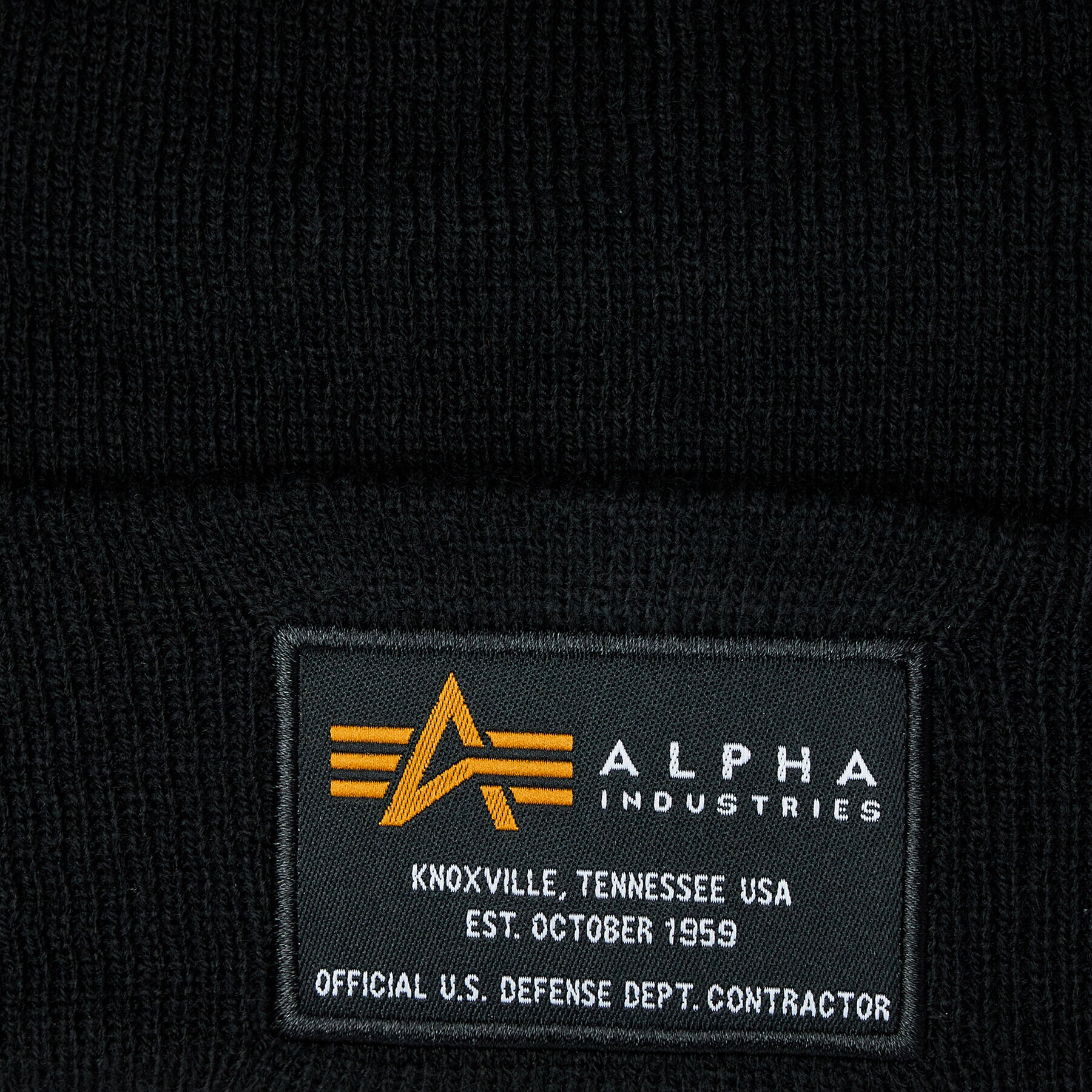 Alpha Industries Шапка Crew Beanie 128924 Черен - Pepit.bg